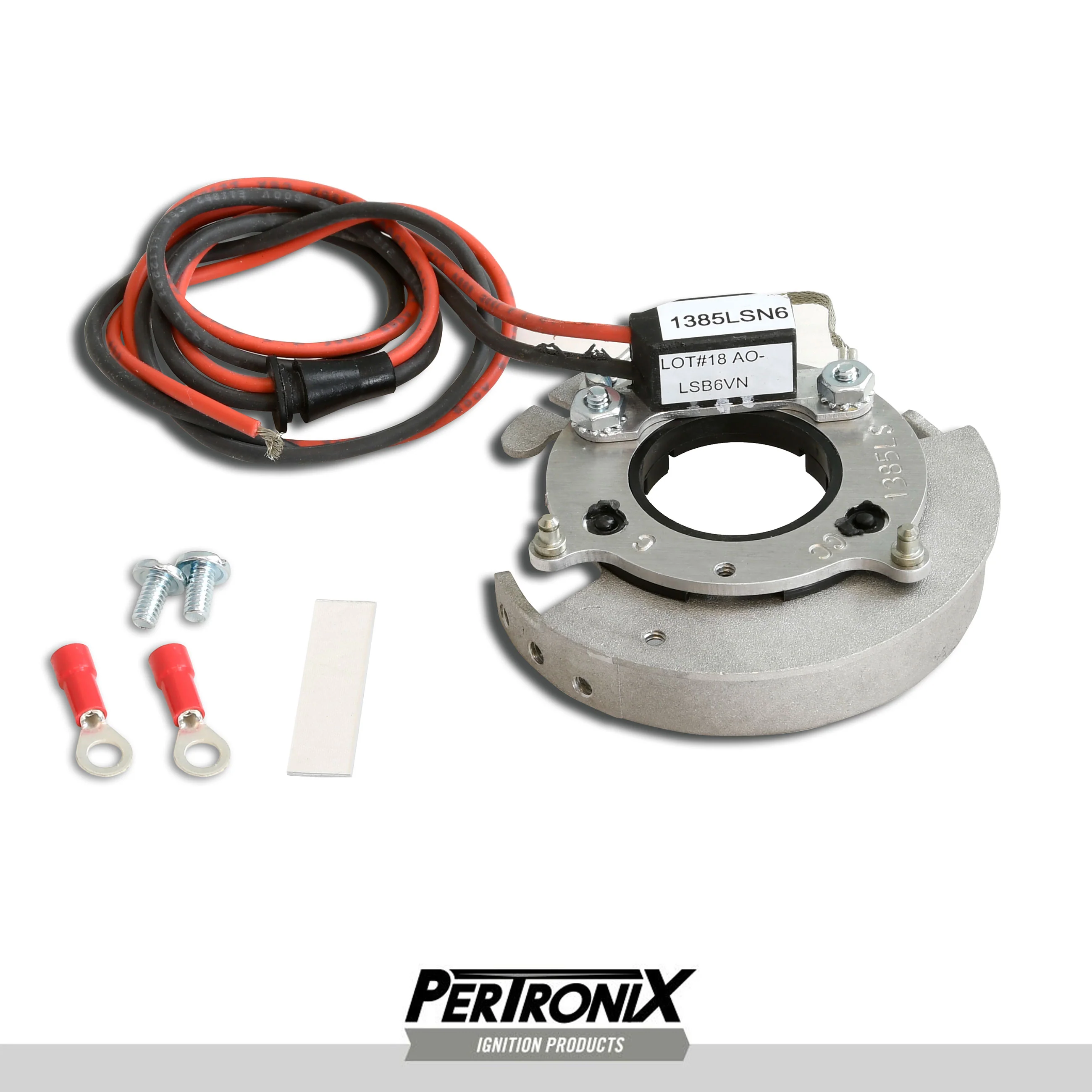 Chrysler Autolite Prestolite 1951-71 MOPAR V8 Dual Point 8 Cylinder Lobe Sensor Ignitor® Electronic Ignition Conversion - 6 Volt Negative Ground - PerTronix 1385LSN6