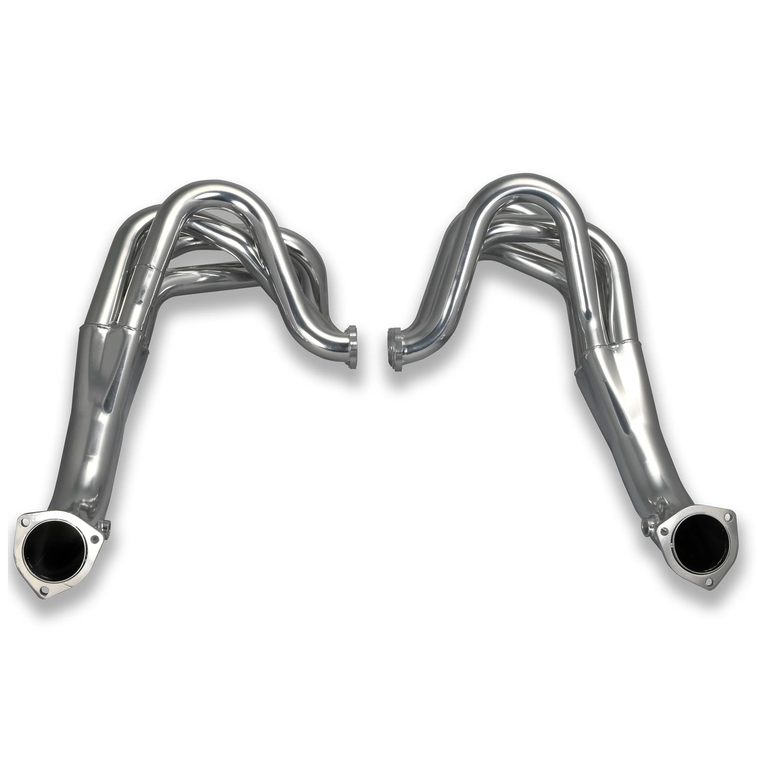 1962-67 Chevy II LS Engine Swap 1 3/4" Fenderwell Header with Metallic Ceramic Coating - Image 3
