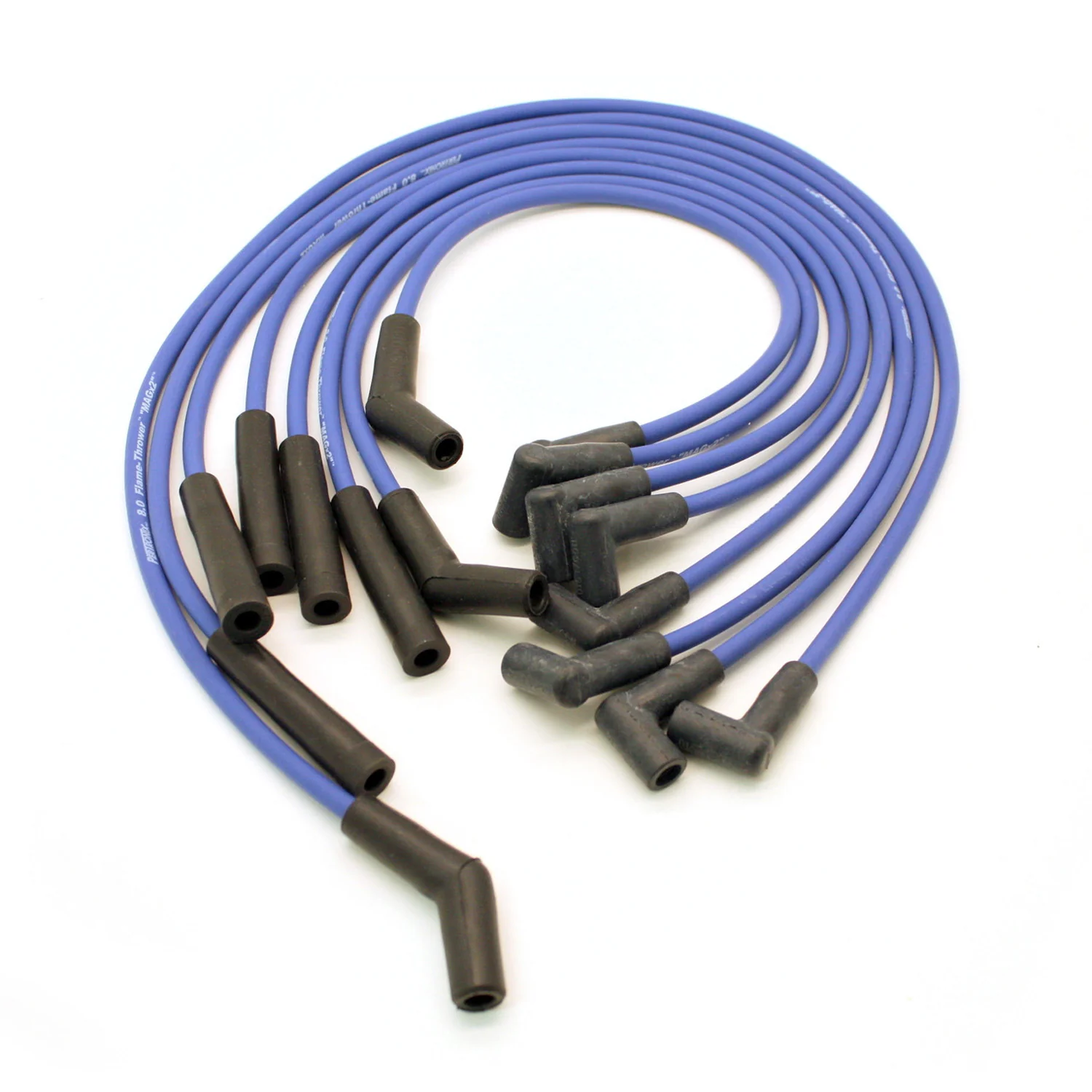 1973-81 Pontiac/Buick/Oldsmobile V8 8mm MAGx2 Custom Fit Spark Plug Wire Set (Available in 3 Colors)