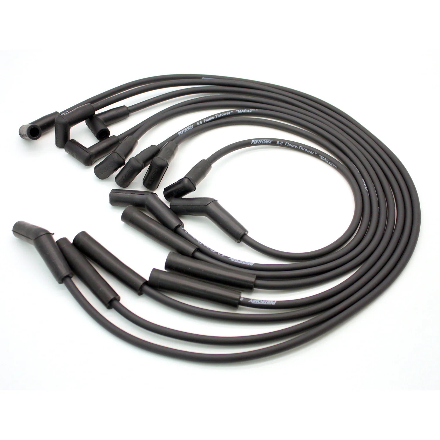 1973-81 Pontiac/Buick/Oldsmobile V8 8mm MAGx2 Custom Fit Spark Plug Wire Set (Available in 3 Colors) - Image 2