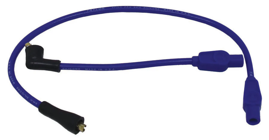 1980-98 FLH EVO Electra/Road King/Street Glide 8mm Spiro-Pro Custom Fit Motorcycle Spark Plug Wire Set - Image 3