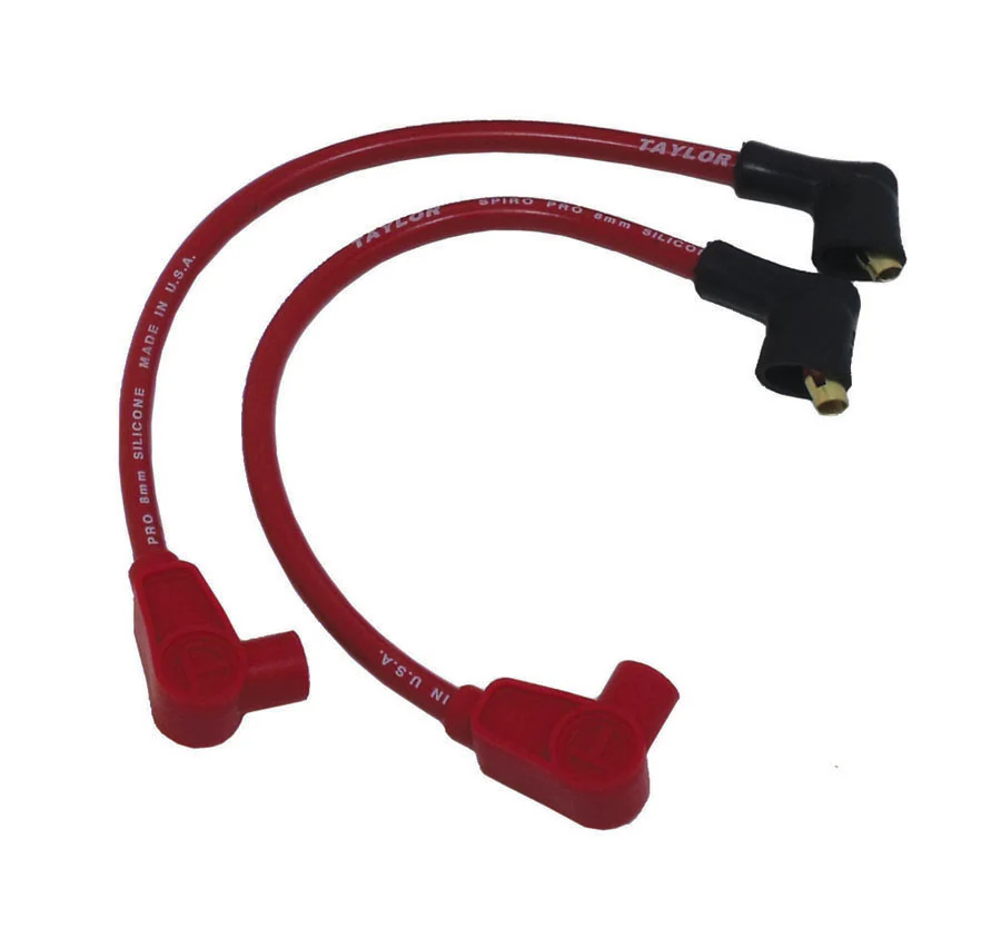 1982-00 FXR Evo Super Glide 8mm Spiro-Pro Custom Fit Motorcycle Spark Plug Wire Set - Image 2