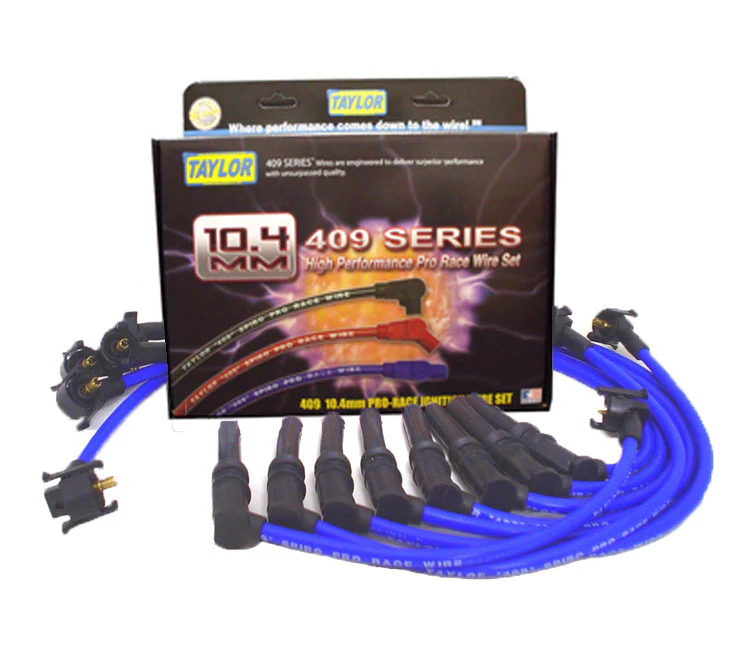 1996-98 Ford Mustang GT 4.6L SOHC V8 10.4mm 409 Series Spark Plug Wire Set (Available in 2 Colors)