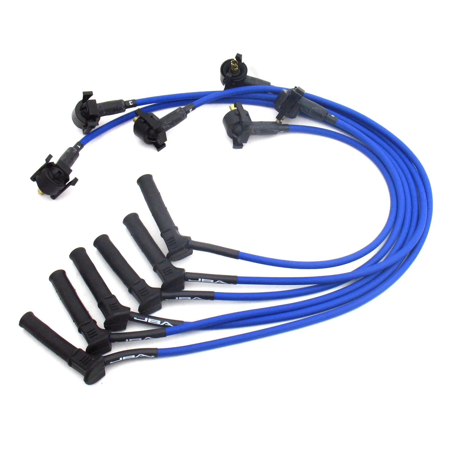 2005-10 Ford Mustang/Ranger 4.0L SOHC V6 8mm JBA PowerCables™ Spark Plug Wire Set (Available in 2 Colors)