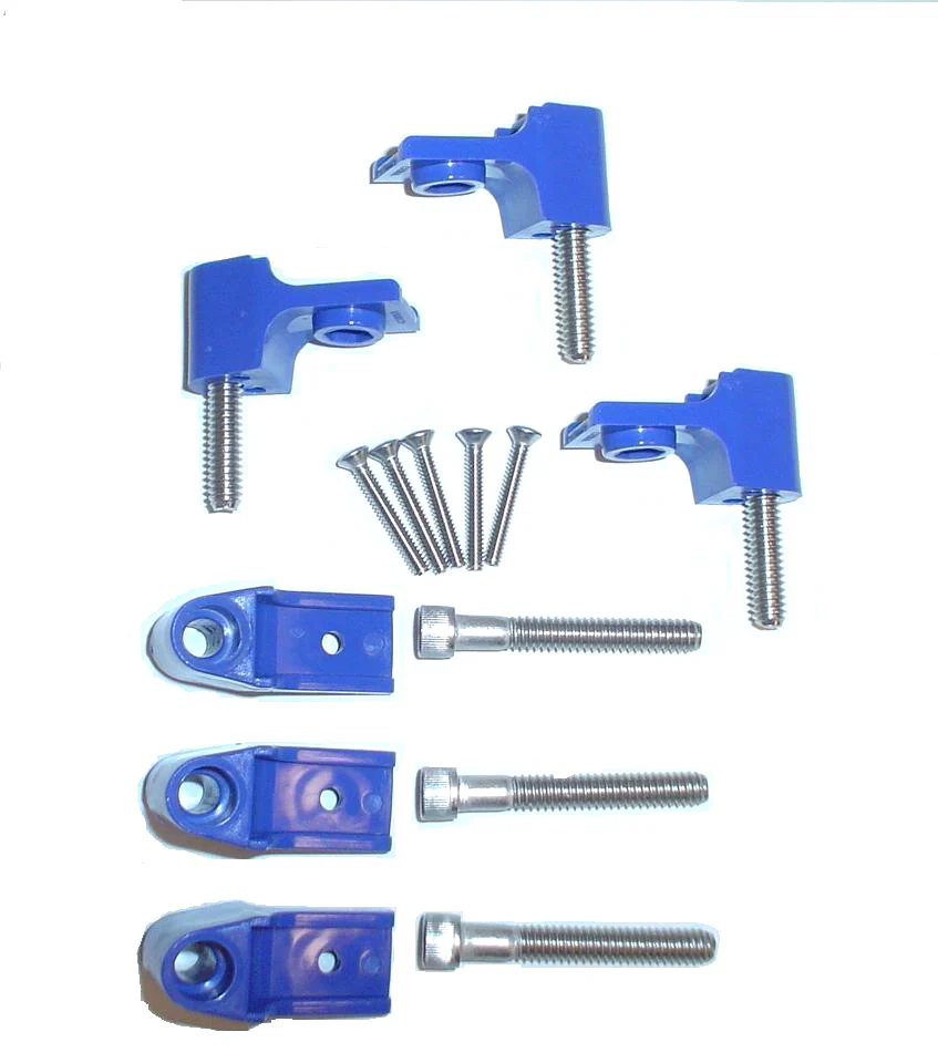 Chevy Big Block/Most Ford Mounting Brackets for Clamp Style Wire Separators - Image 2