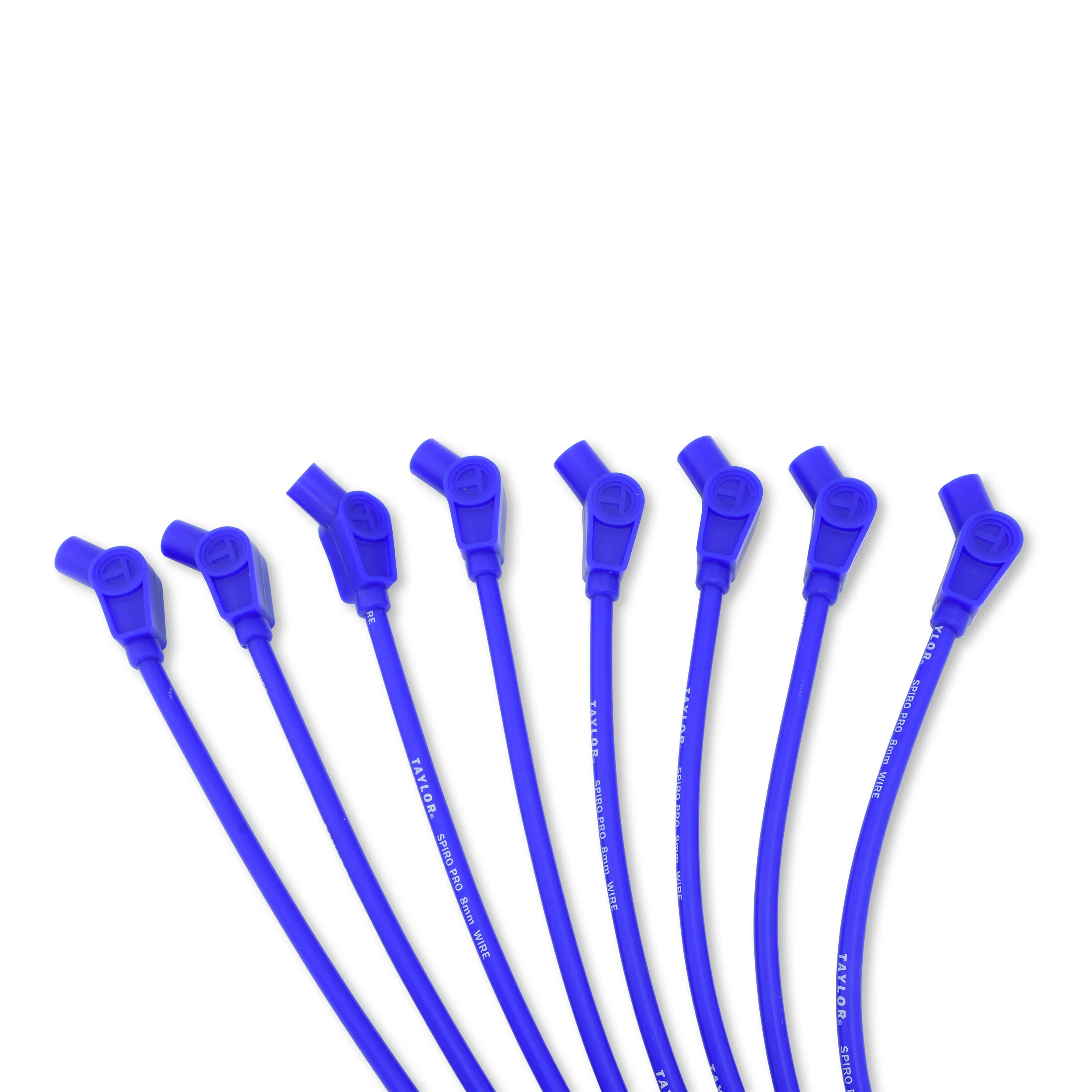 Chevy Big Block Race Fit 8mm Spiro-Pro Spark Plug Wire Set with Over Valve Cover HEI Fitment (Available in 3 Colors) - Image 14