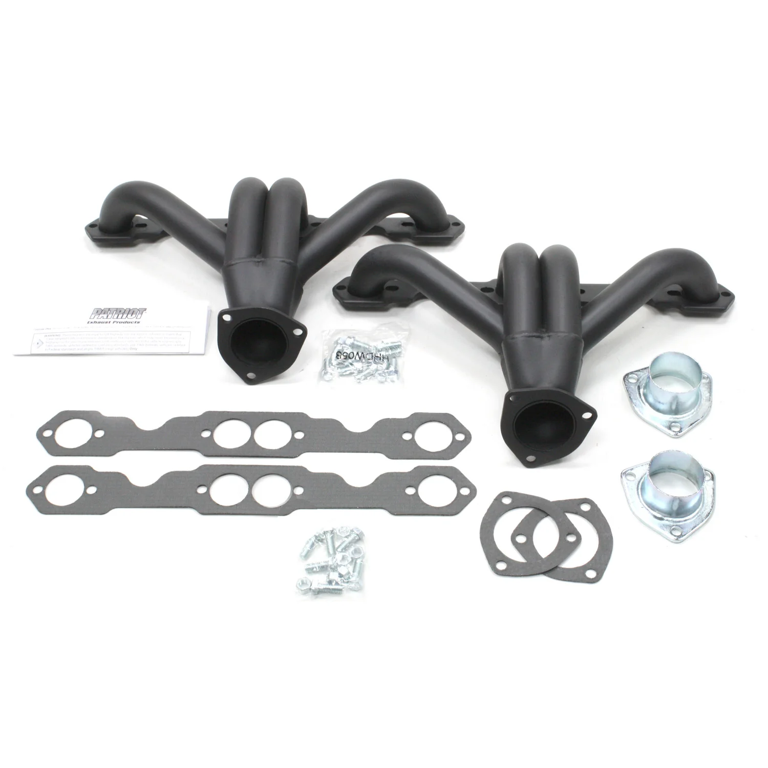 Chevy Small Block Engines, 1 5/8" Tight Tuck Header with Hi-Temp Black Coating - Image 2