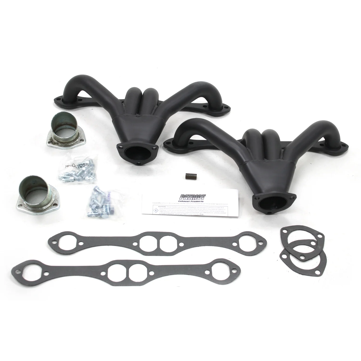 Chevy Small Block Engines, 1 5/8" Tight Tuck Header with Hi-Temp Black Coating - Image 5