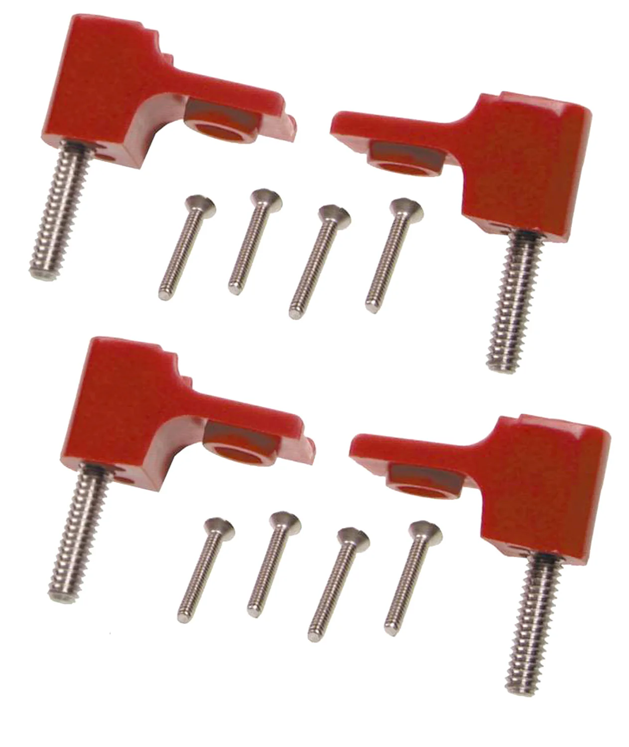 Chevy Small Block/Most Chrysler Mounting Brackets for Clamp Style Wire Separators - Image 2