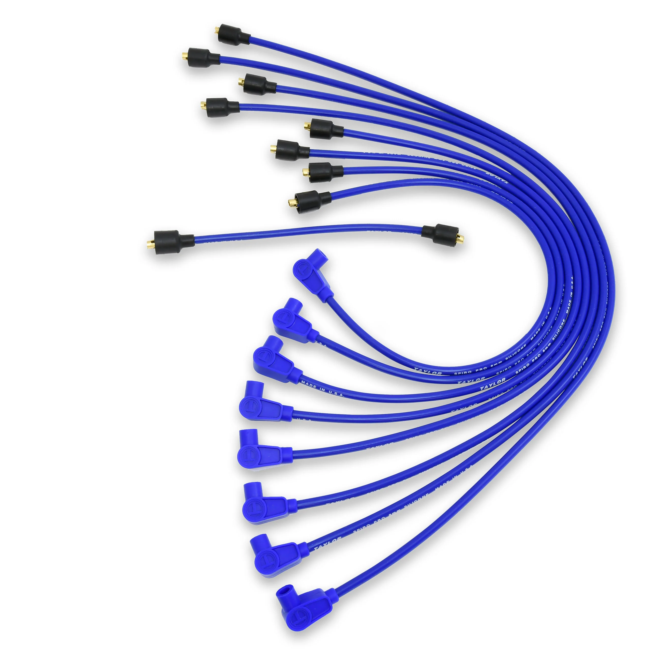 Chevy Small Block Race Fit 10.4mm 409 Series Spark Plug Wire Set with Over Valve Cover HEI Fitment (Available in 3 Colors) - Image 10
