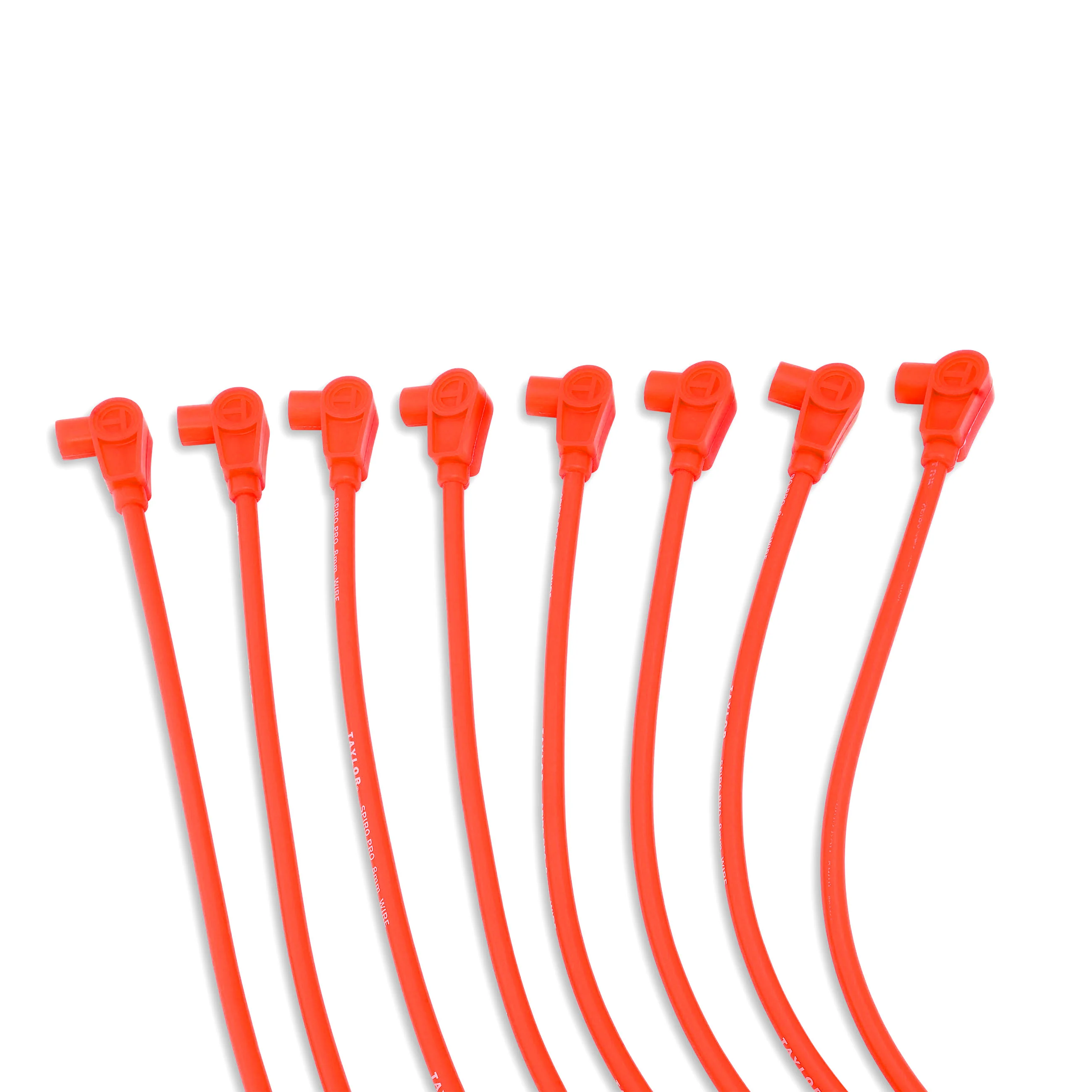 Chevy Small Block Race Fit 8mm Spiro-Pro Spark Plug Wire Set with Under Headers Socket Fitment (Available in 2 Colors) - Image 11