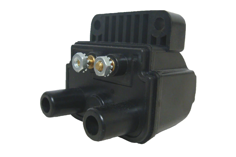 Dual Fire 3 Ohm 50,000 Volt Ignition Coil for 1980-02 Carbureted Big Twin Harley® Models - Image 2
