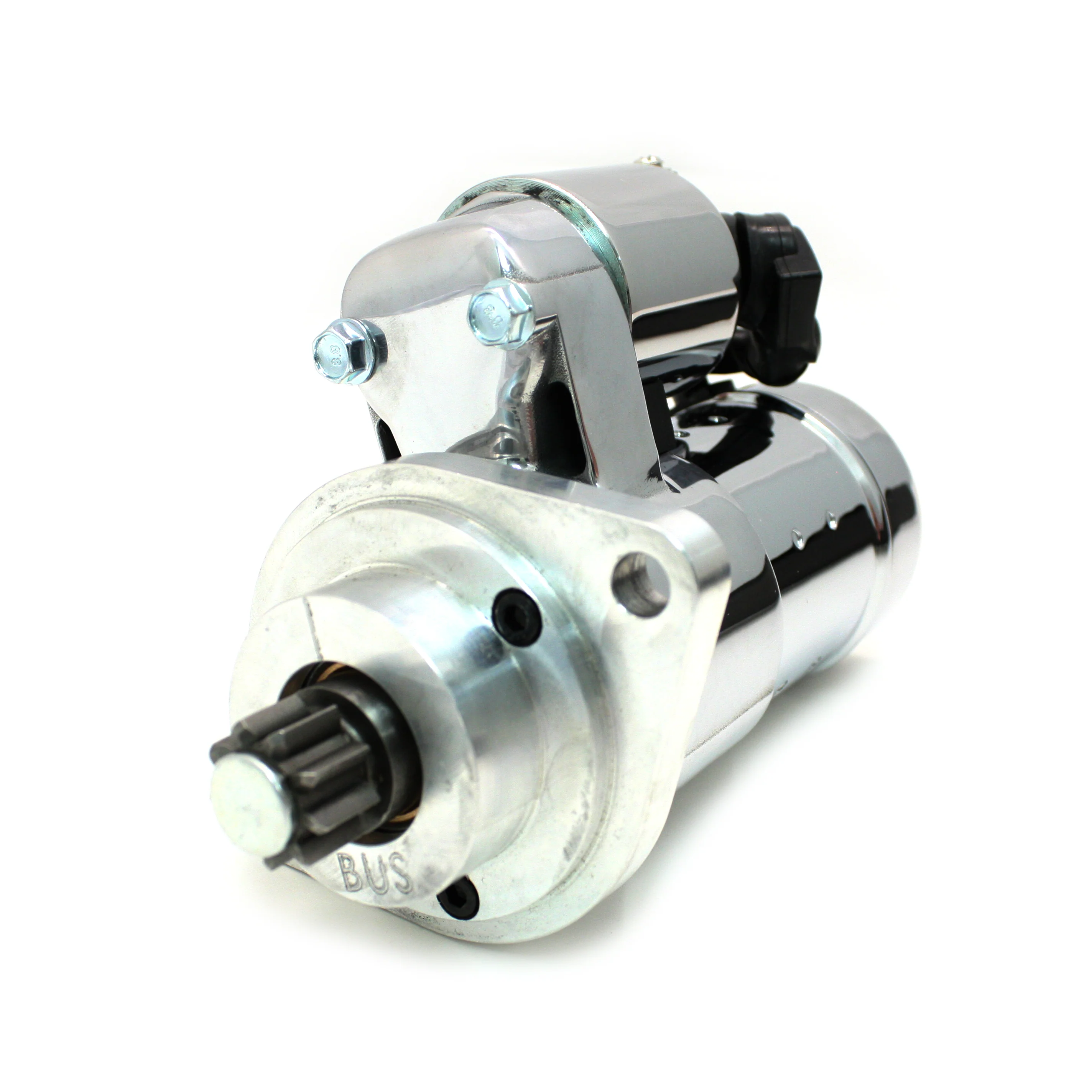Polished Gen 3 12V Starter for 1976-92 Type II Bus with 091 Transmissions