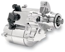 1.6 kW Starter for 2006-17 Dynas and 2007-17 Twin Cam Big Twin Harley Models in Chrome