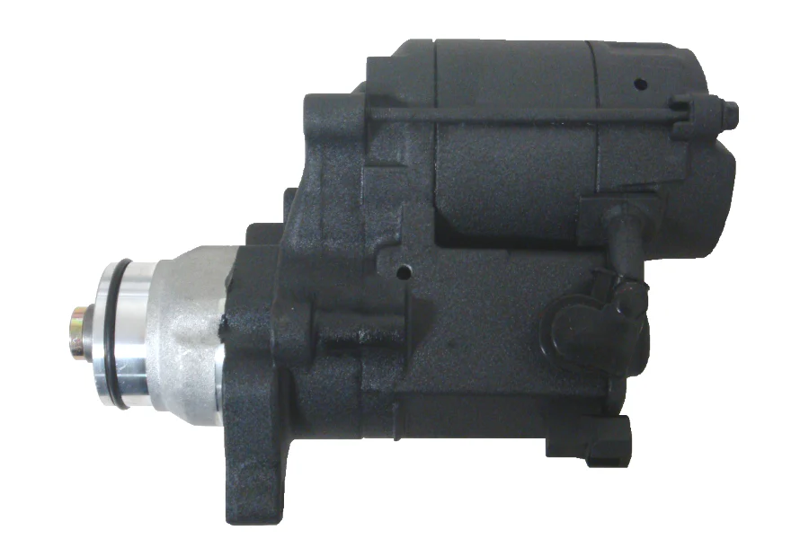 1.6 kW Starter for 2006-17 Dynas and 2007-17 Twin Cam Big Twin Harley Models in Black - Image 2