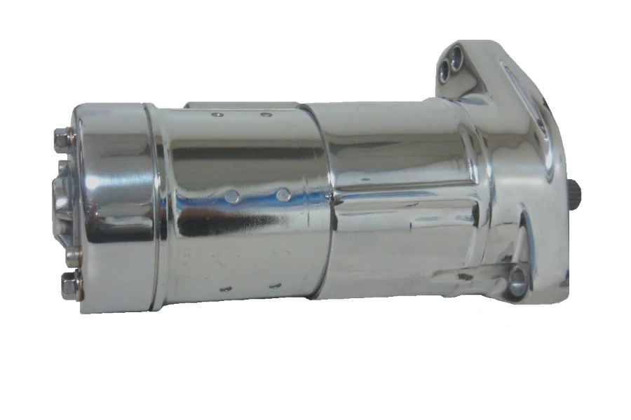 High Speed Gen 3 Starter for 1990-06 Big Twin Harley Models (Except 2006 Dyna) in Chrome - Image 4