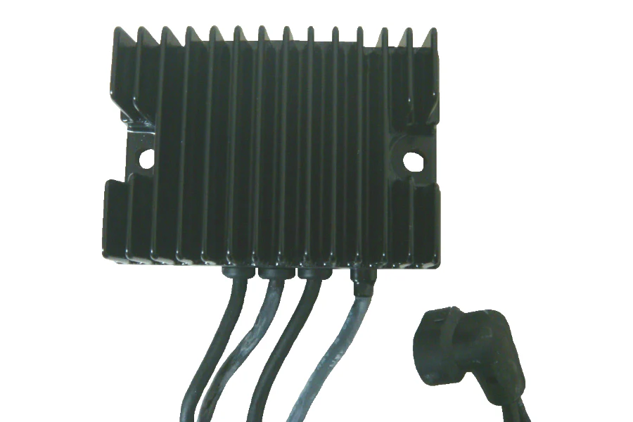 32 Amp Voltage Regulator for 1989-99 Big Twin Harley® Models in Black (OEM 74519-88A) - Image 2