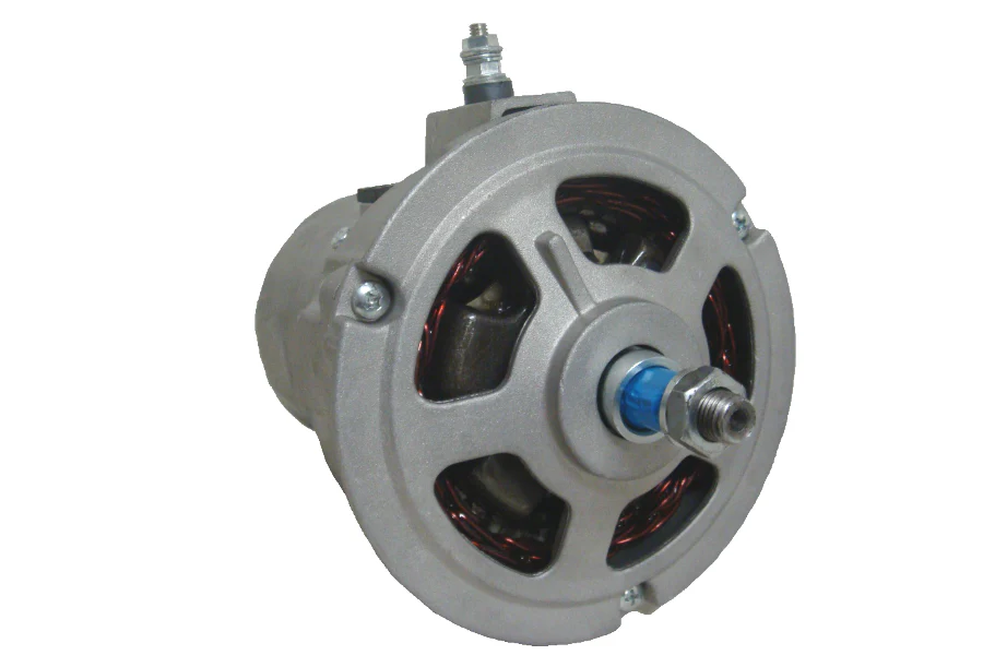 Raw 90 Amp Alternator for Air Cooled Bugs and Buses - Image 4