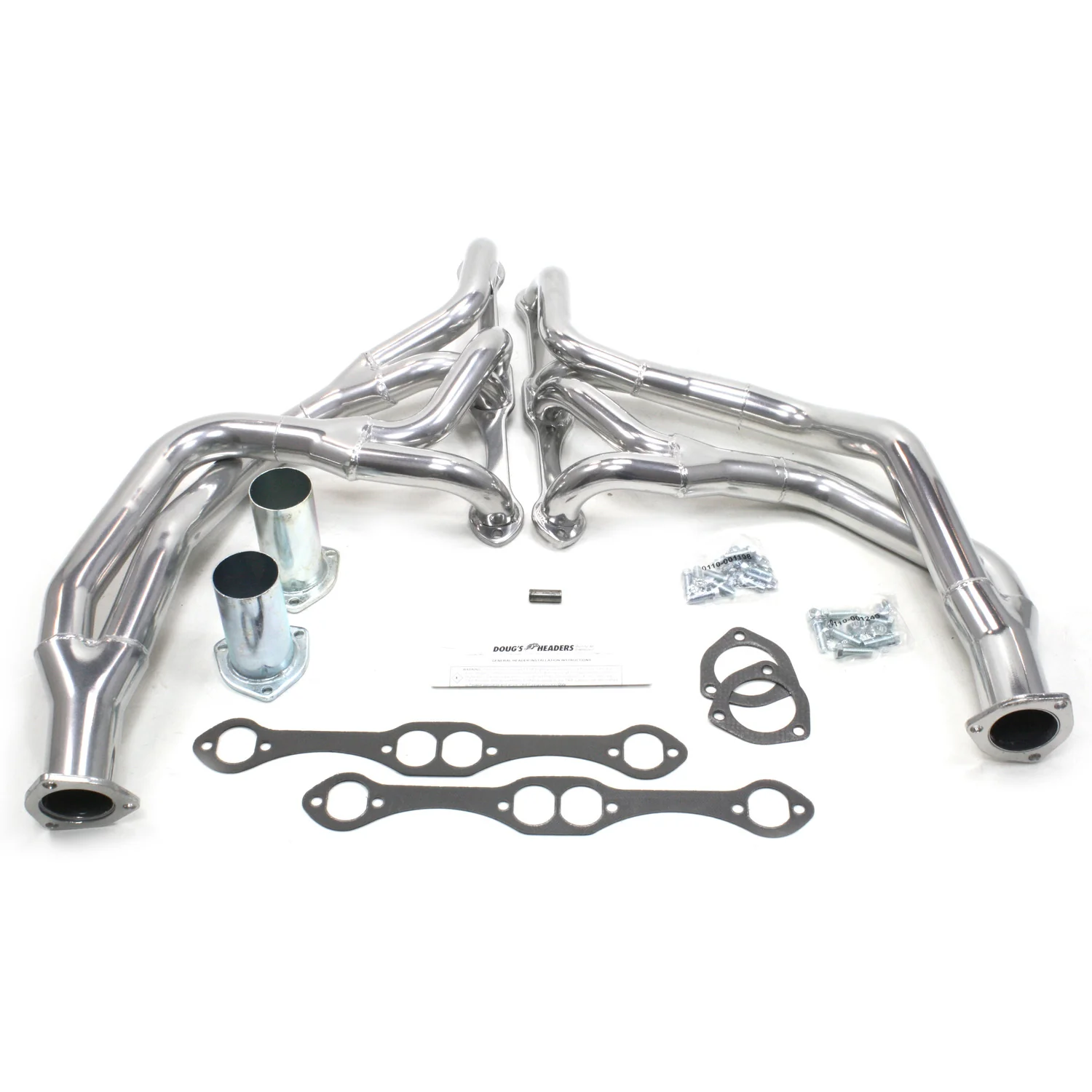 1963-91 Chevy C/K Truck/SUV Small Block 1 5/8" Long Tube Header with Metallic Ceramic Coating