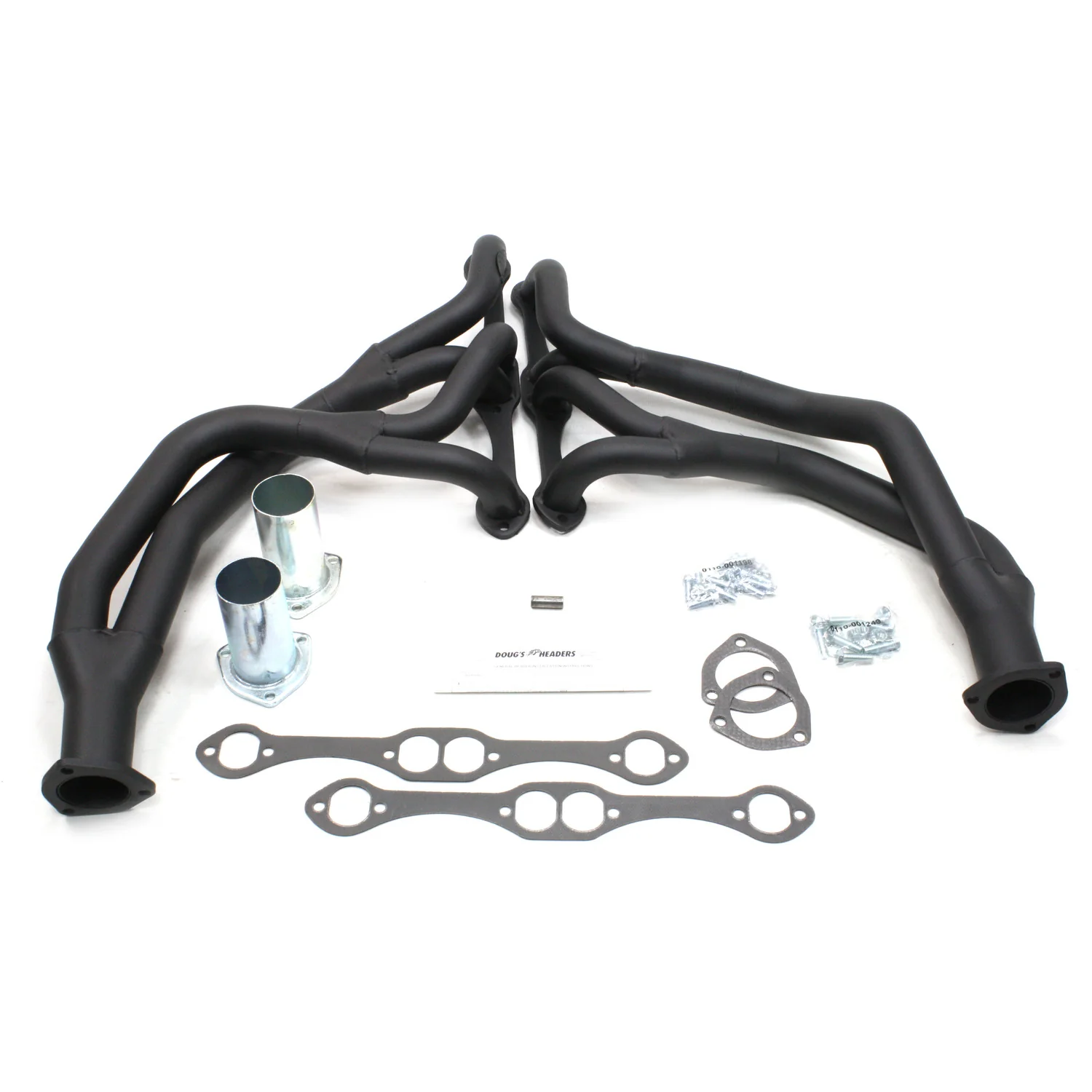 1963-91 Chevy C/K Truck/SUV Small Block 1 5/8" Long Tube Header with Hi-Temp Black Coating