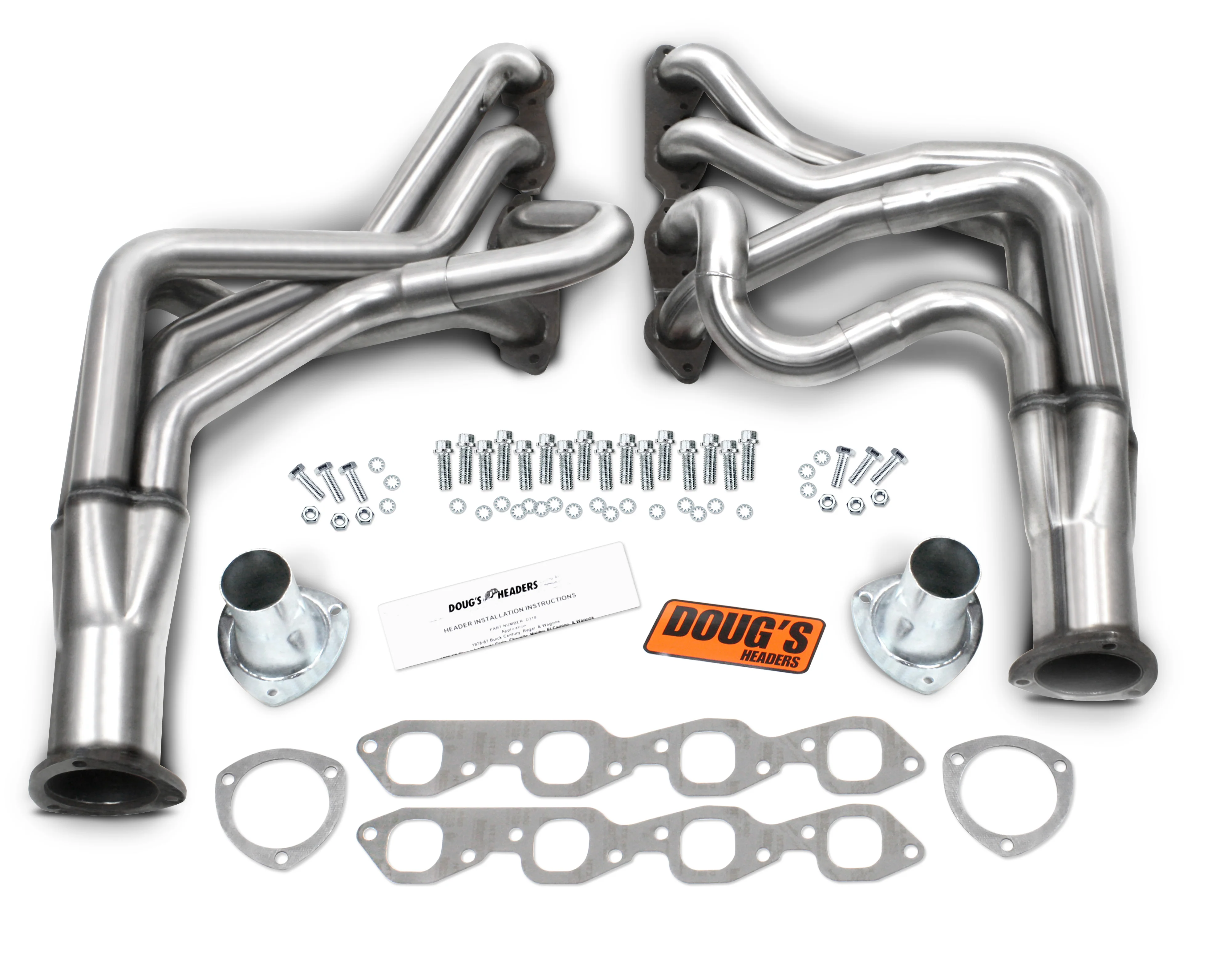 1978-87 GM G-Body Big Block 2" 304 Stainless Steel Long Tube Header
