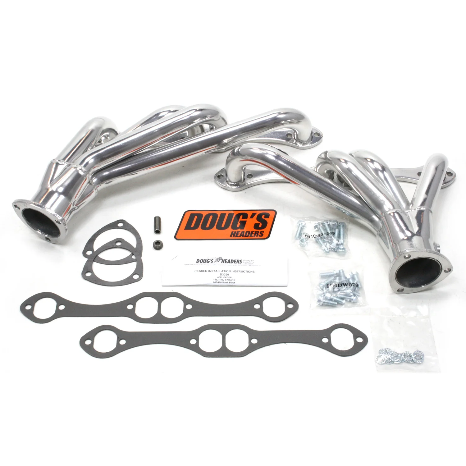 1982-92 Chevy Camaro/Pontiac Firebird Small Block 1 5/8" Shorty Header with Metallic Ceramic Coating