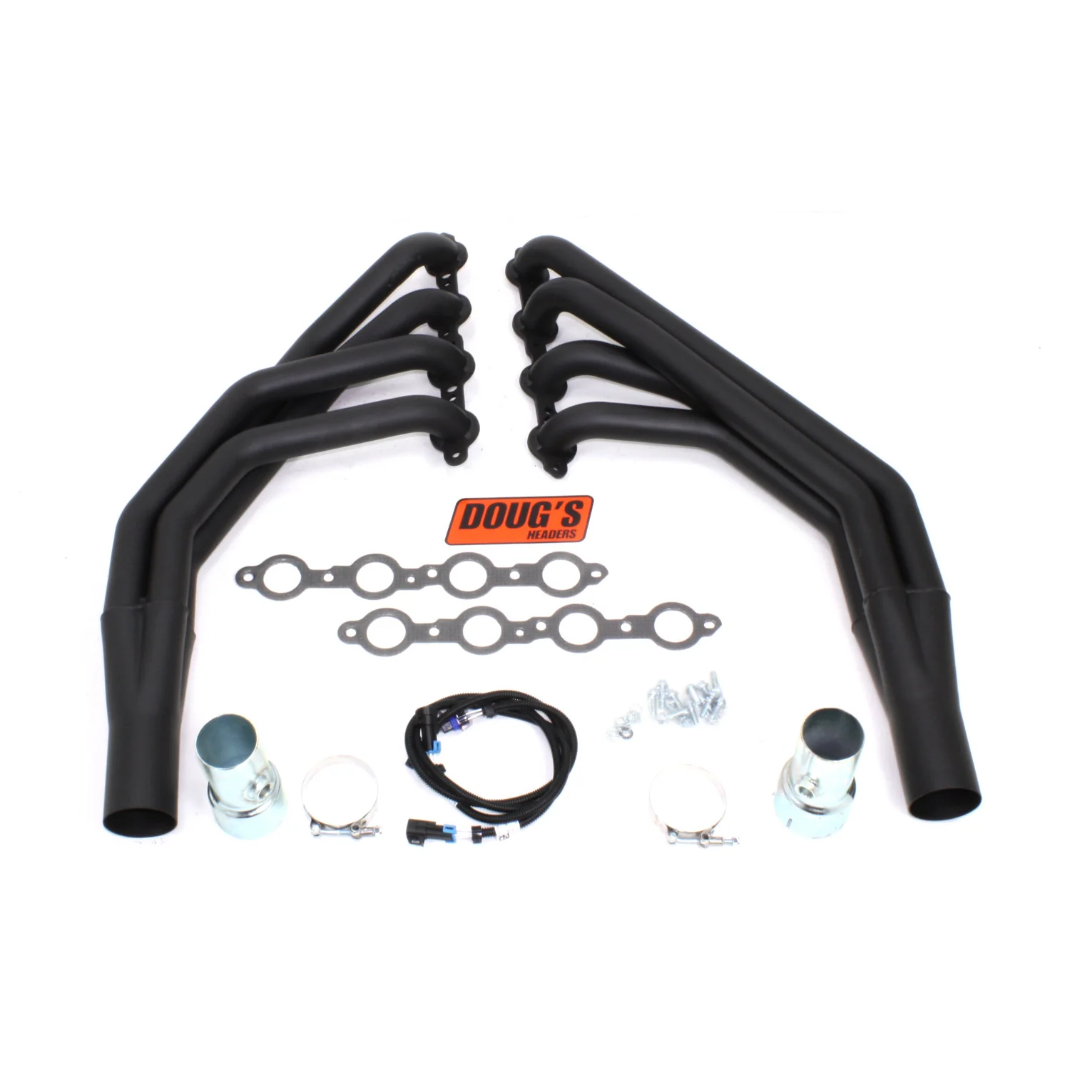 1967-74 GM F-Body/X-Body LS Engine Swap 1 7/8" Long Tube Header with Hi-Temp Black Coating