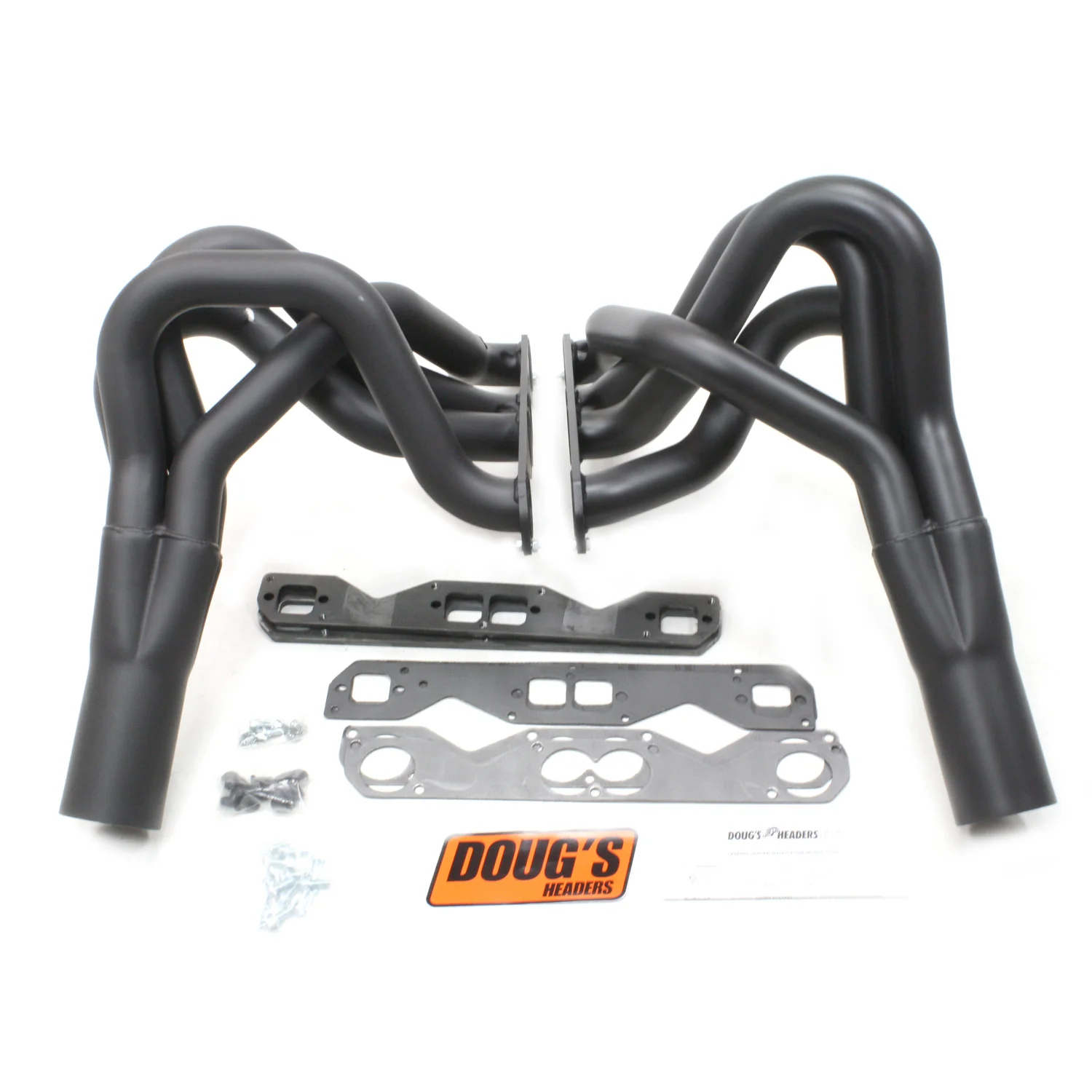 1963-67 Chevy II Small Block 2" Fenderwell Header with Hi-Temp Black Coating