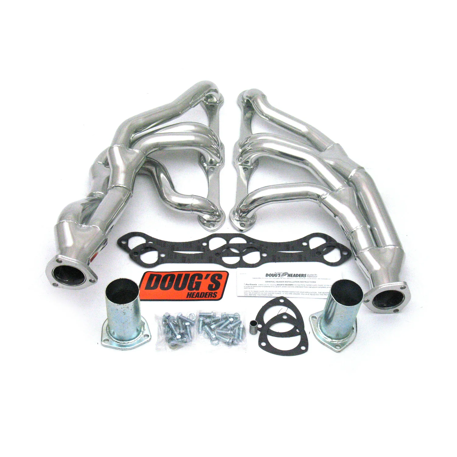 1963-67 Chevy II Small Block 1 5/8" TRI-Y Header with Metallic Ceramic Coating