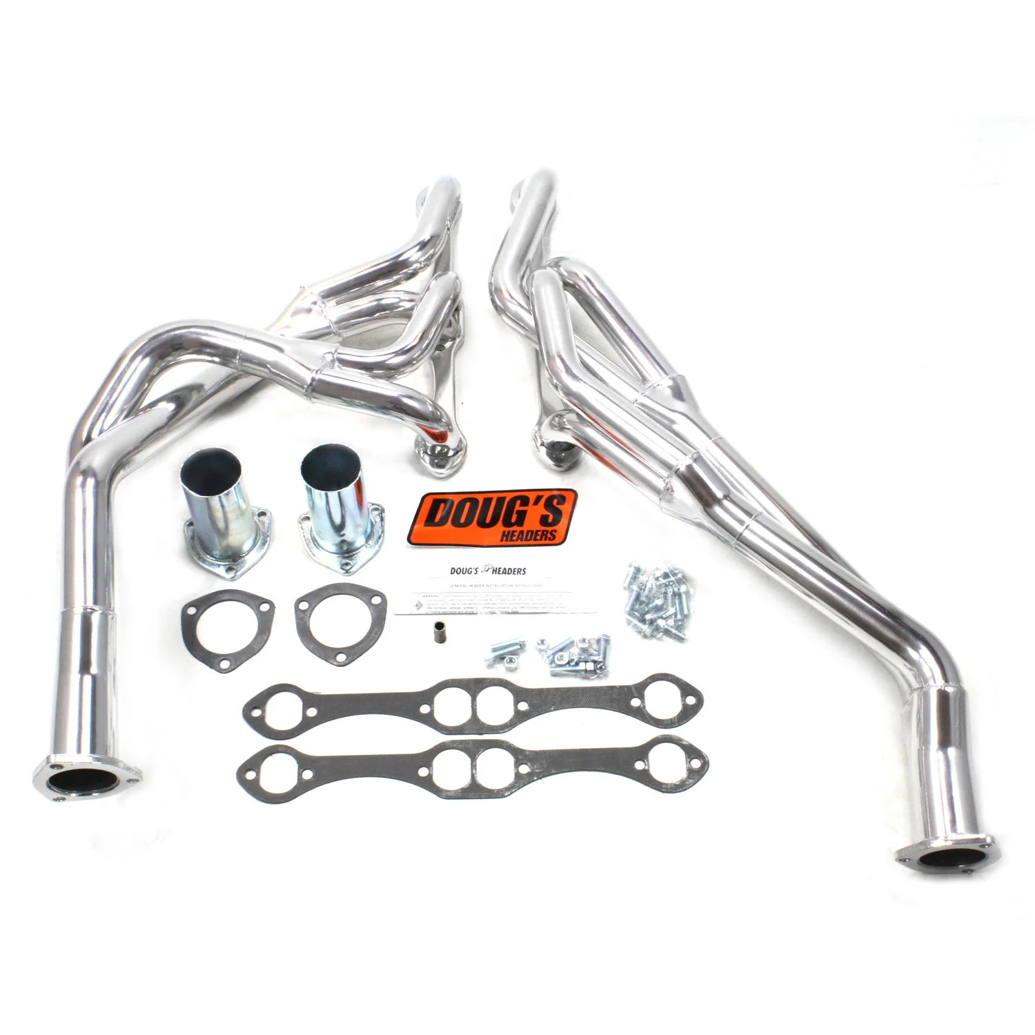 1964-67 Chevy A-Body Small Block 1 5/8" TRI-Y Header with Metallic Ceramic Coating