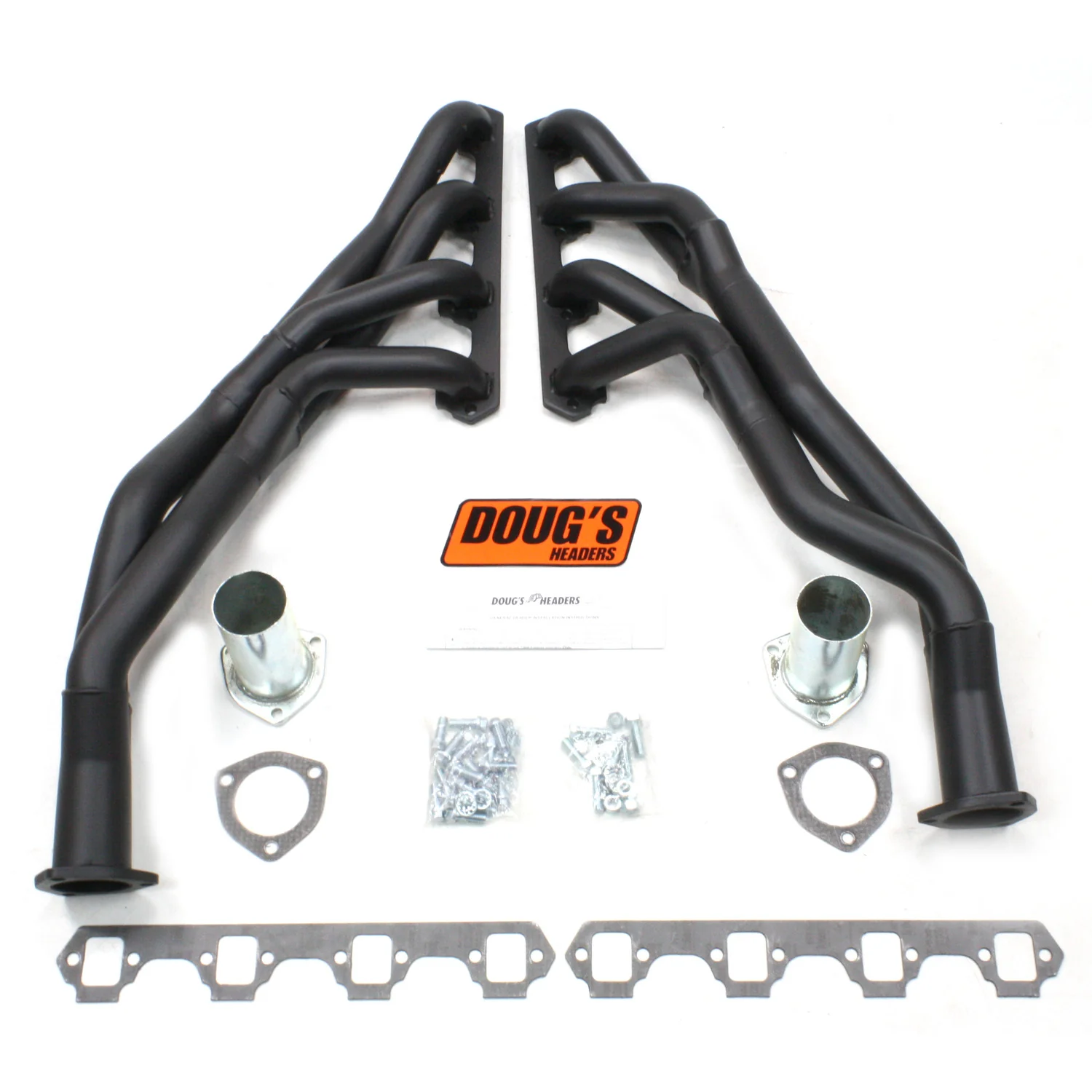 1962-65 Ford Falcon/Ranchero/Mercury Comet Small Block Automatic Transmission 1 5/8" TRI-Y Header with Hi-Temp Black Coating