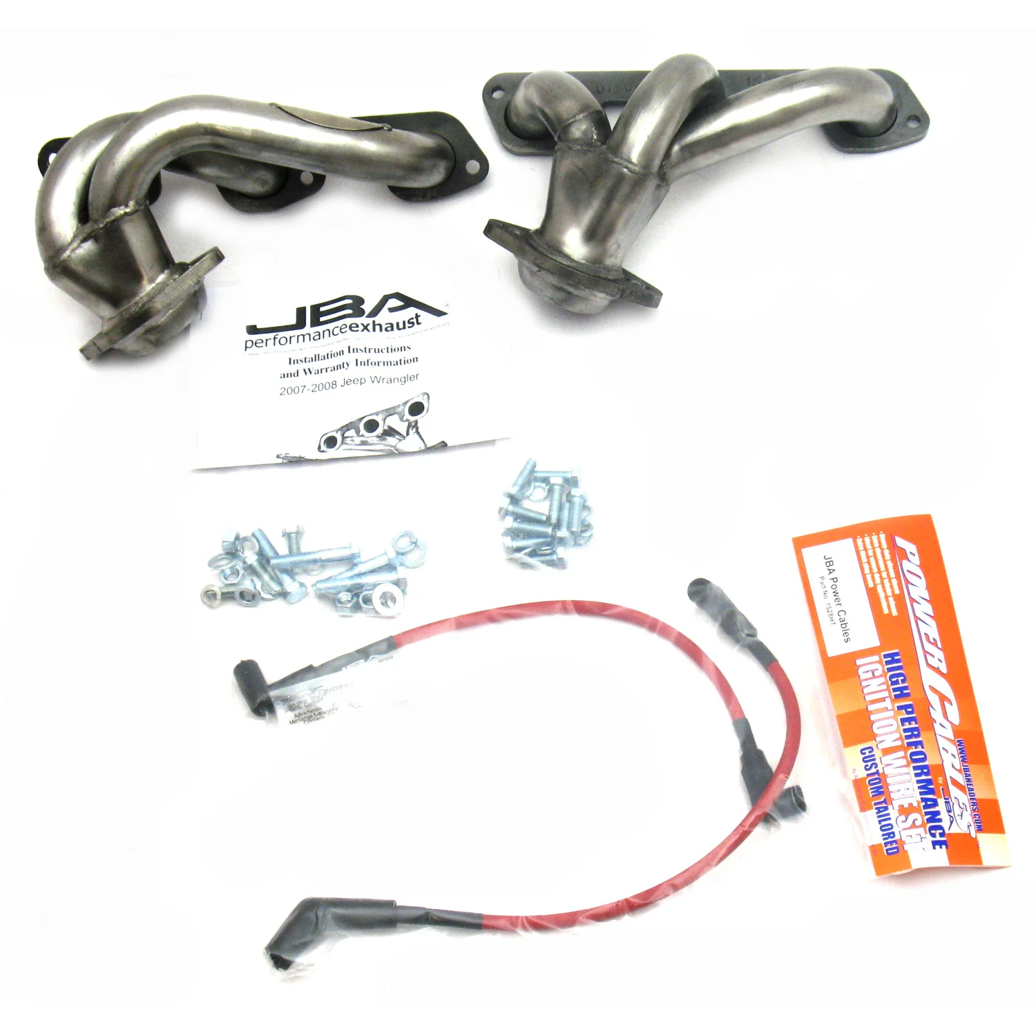 2007-11 Jeep 3.8L 1 1/2" Stainless Steel Shorty Header