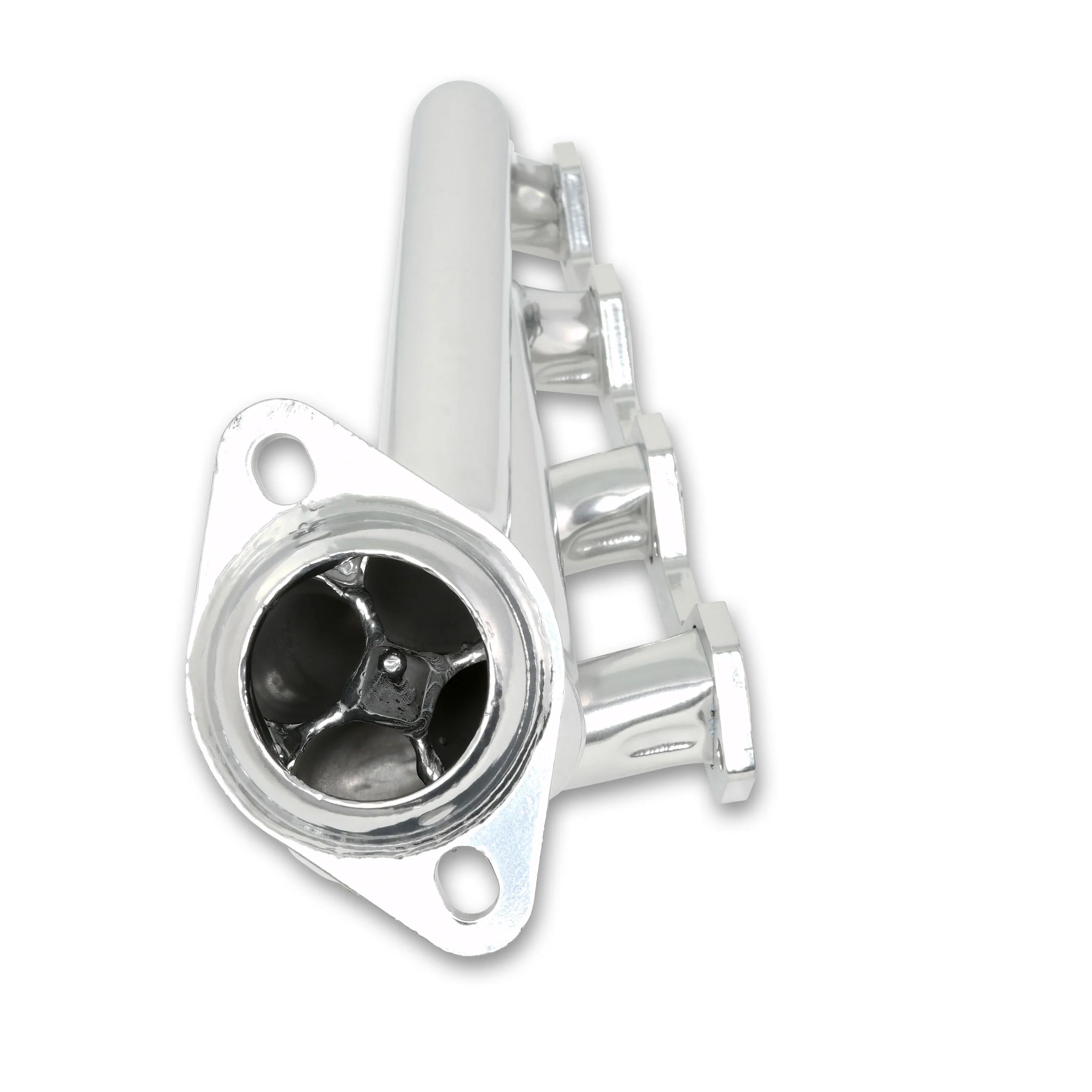 1965-73 Mustang 289/302 1 5/8" Stainless Steel Shorty Header with Metallic Ceramic Coating - Image 4