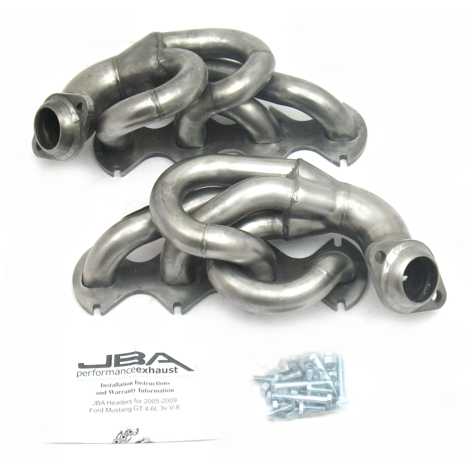 2005-10 Mustang 4.6L 3 Valve 1 5/8" Stainless Steel Shorty Header