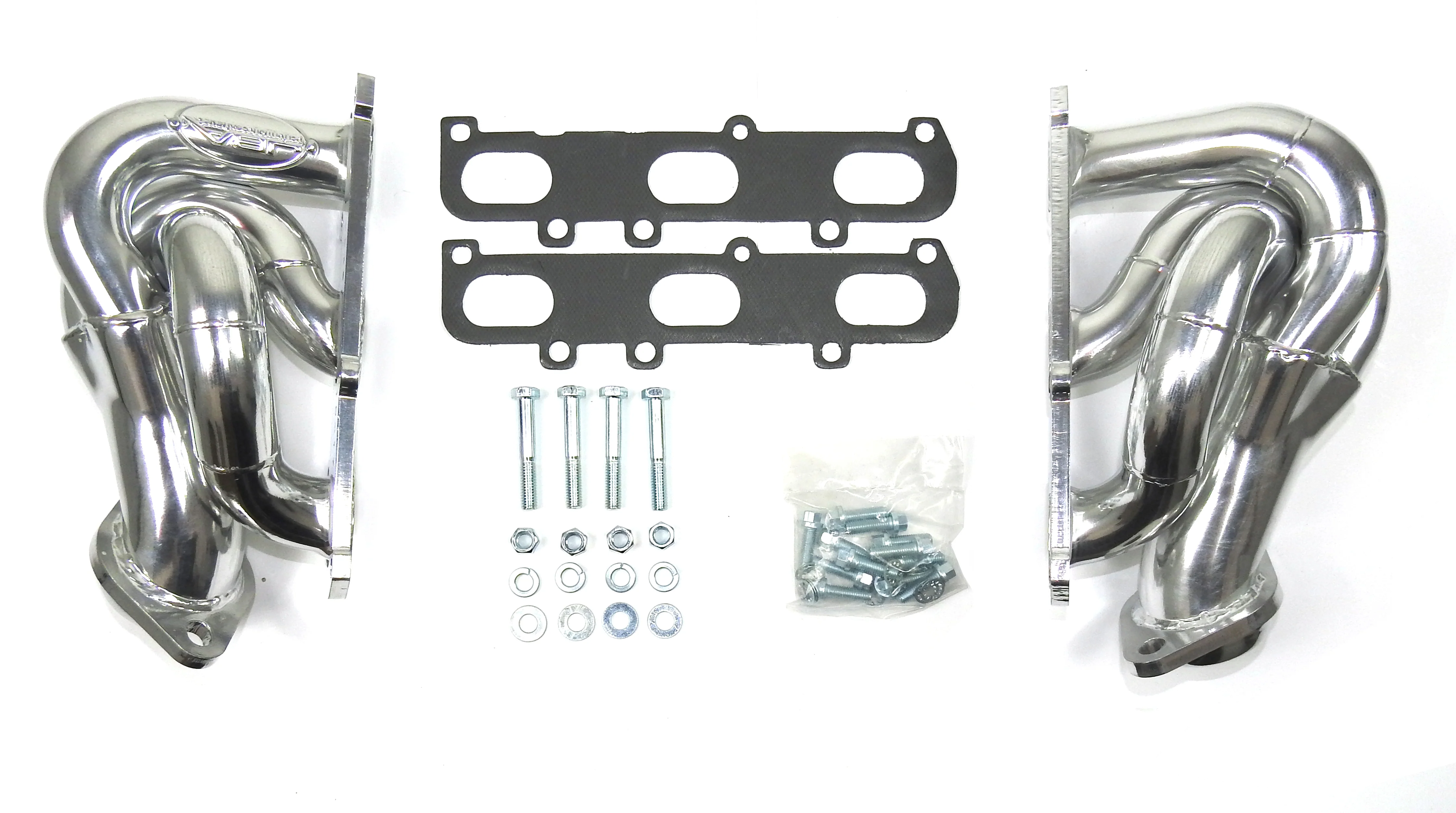 2011-17 Ford Truck 3.5L/3.7L Naturally Aspirated V6 1 5/8" Stainless Steel Shorty Header with Metallic Ceramic Coating
