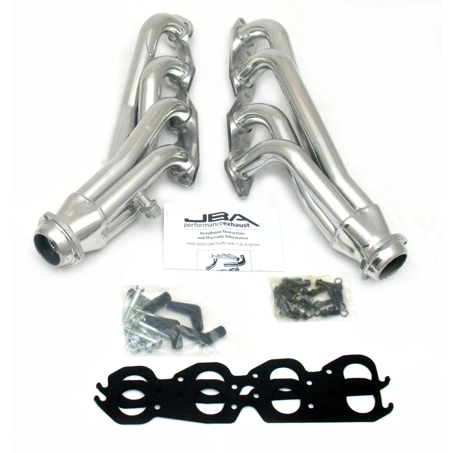 1996-00 GM Truck 7.4L 1 3/4" Stainless Steel Shorty Header with Metallic Ceramic Coating