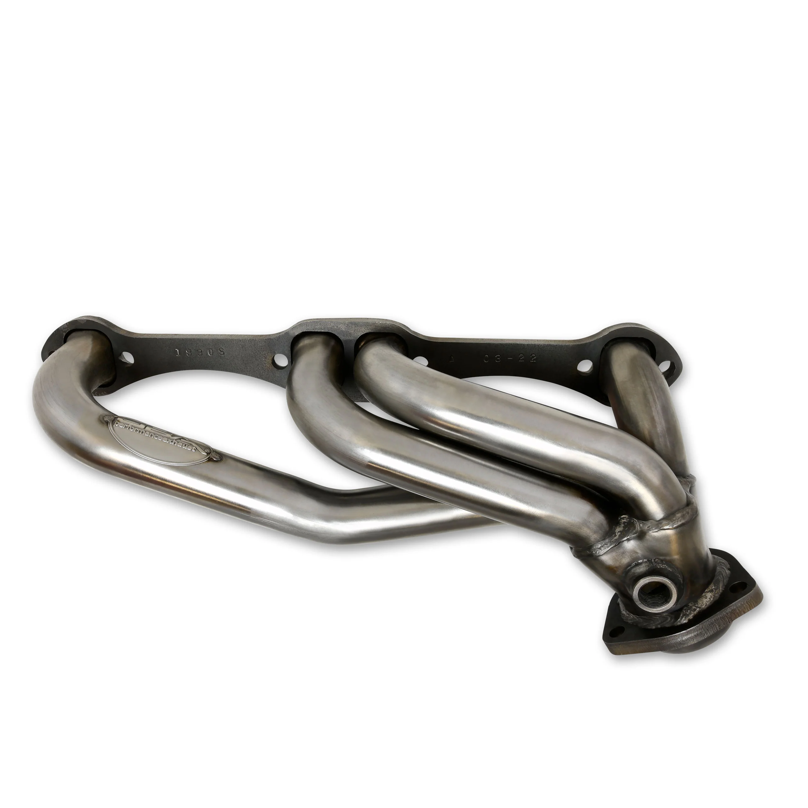 1988-95 GM Truck 5.0L/5.7L 1 1/2" Stainless Steel Shorty Header - Image 3