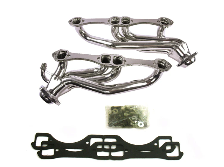 1996-00 GM Truck 5.0L/5.7L 1 1/2" Stainless Steel Shorty Header with Metallic Ceramic Coating