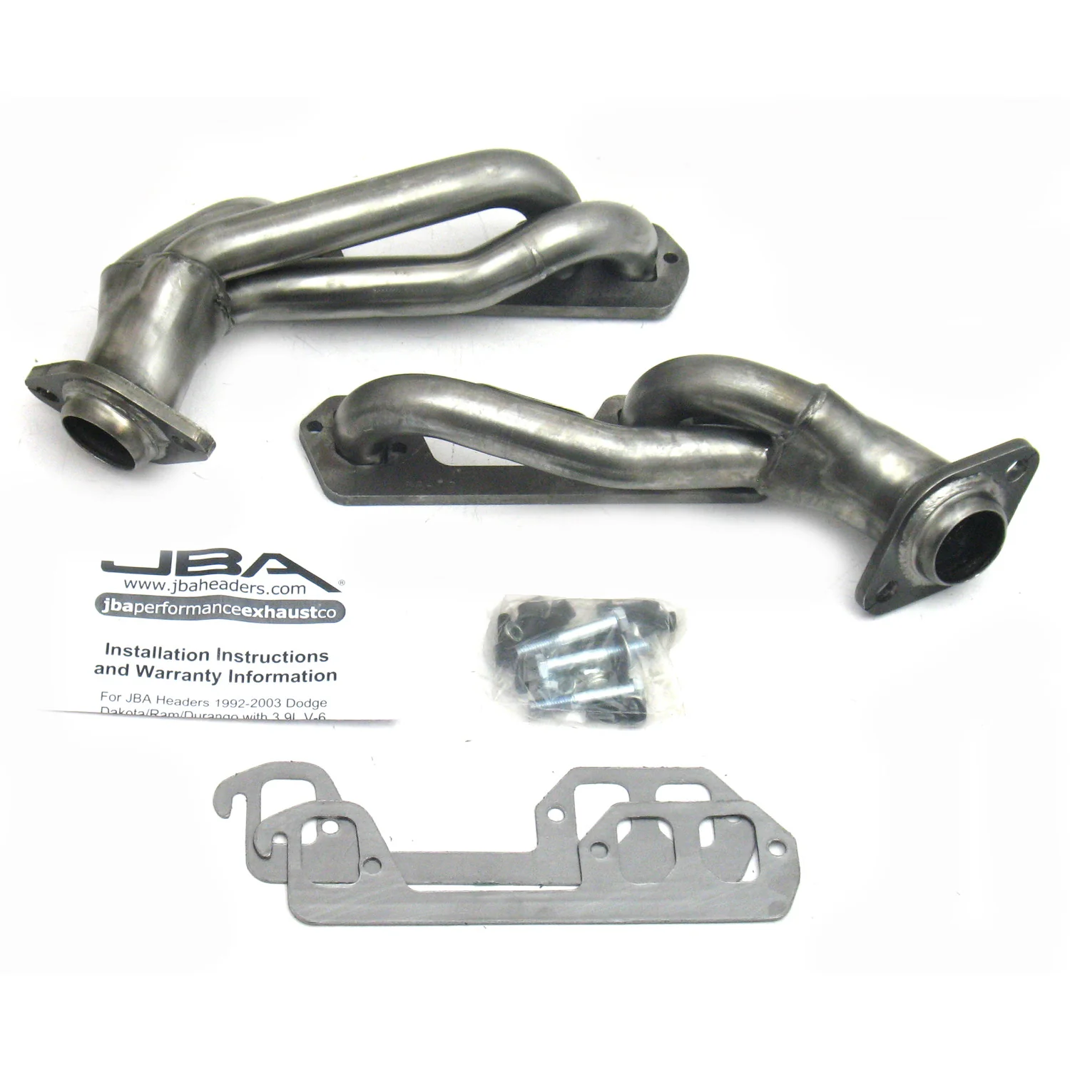 1996-03 Dodge Ram/Dakota 3.9L 1 1/2" Stainless Steel Shorty Header