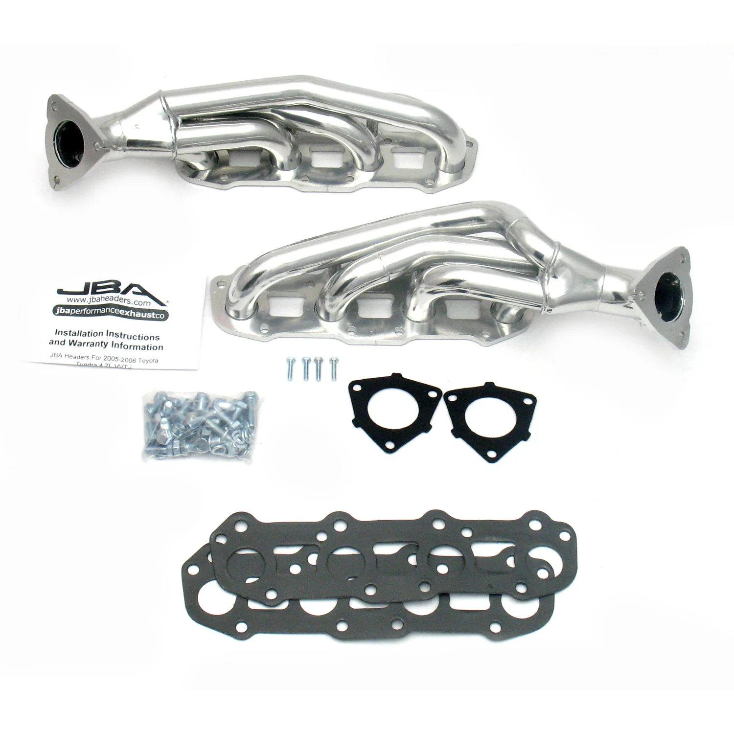 2005-07 Tundra/Sequoia 4.7L 1 1/2" Stainless Steel Shorty Header with Metallic Ceramic Coating