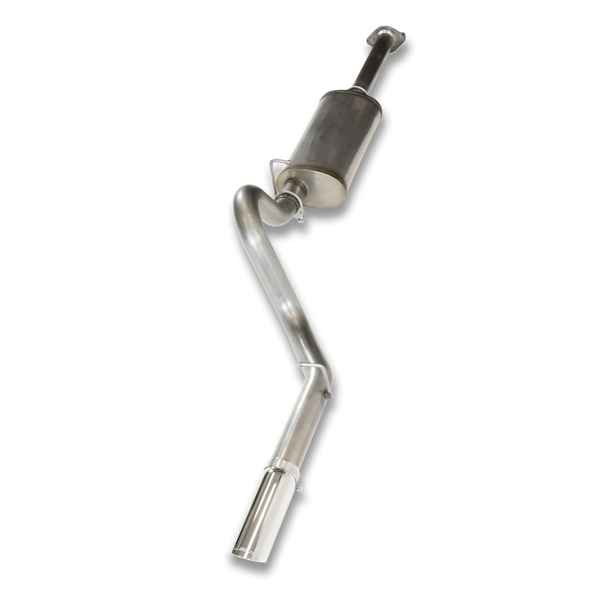 2004-06 Jeep Wrangler TJ 2.4L/4.0L 2.5" Stainless Steel Cat Back Exhaust System - Image 3