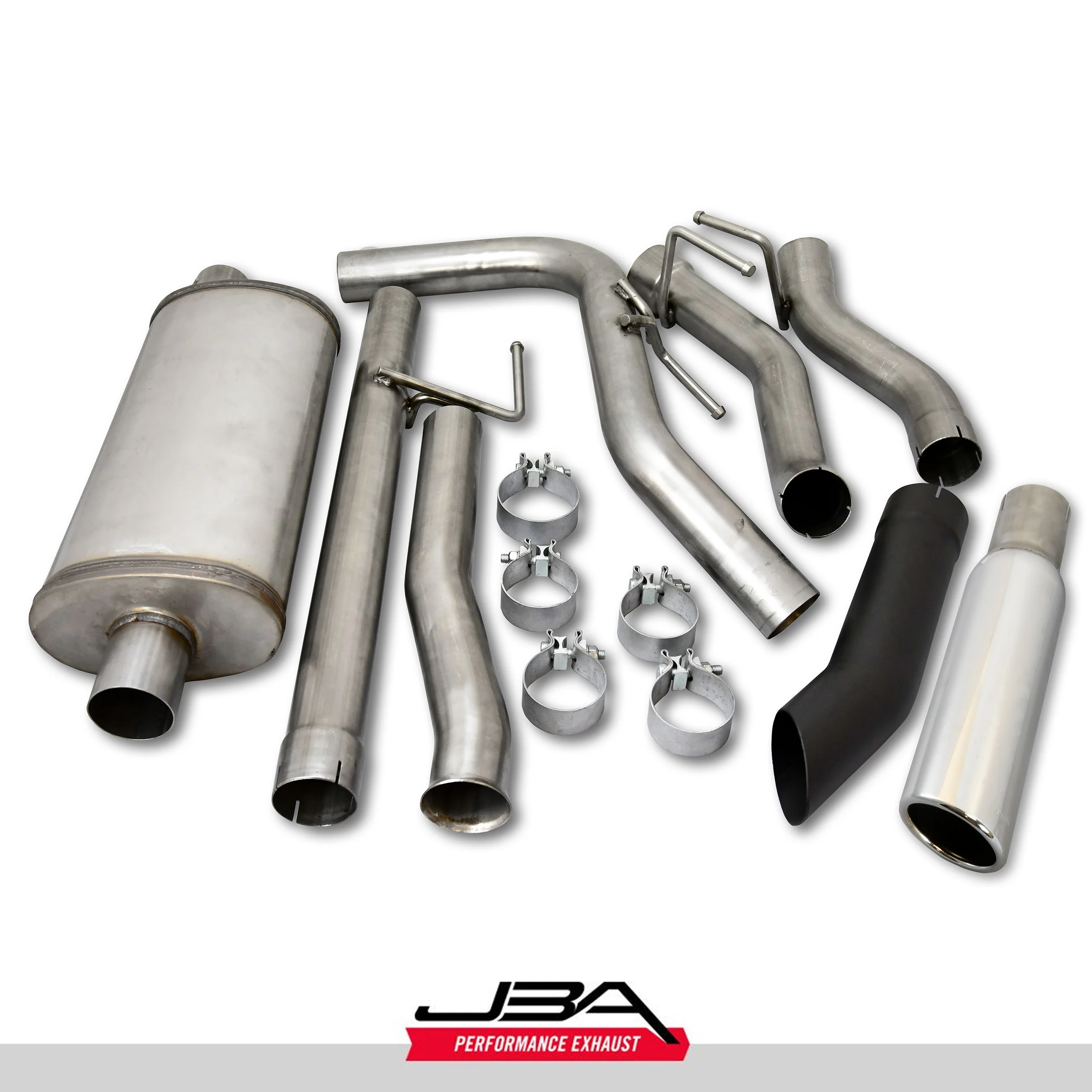 2020-21 Jeep Gladiator 3.6L V6 2.5" Stainless Steel Cat Back Exhaust System