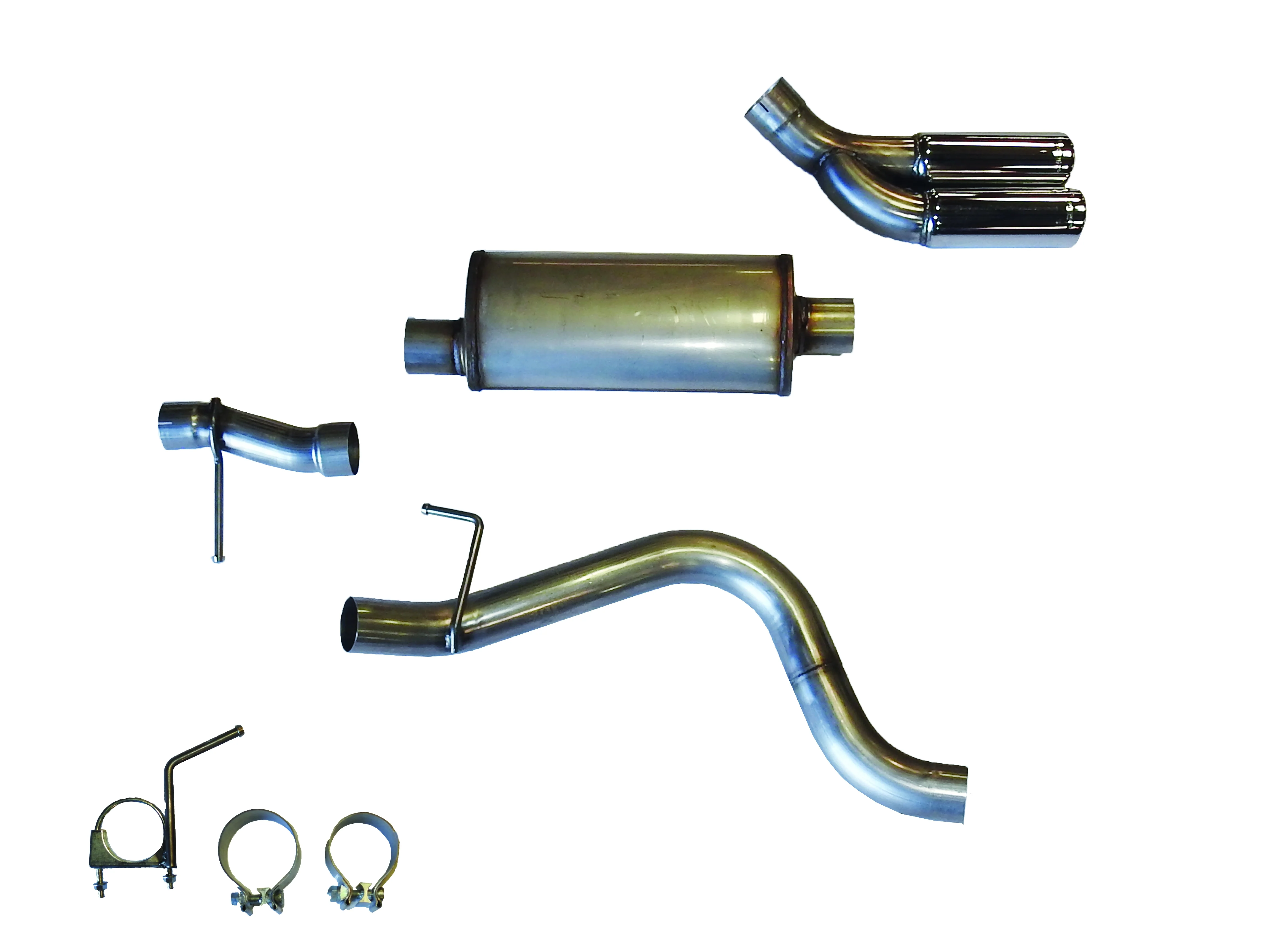 2019-22 Ford Ranger 2.3L EcoBoost 2.5" Stainless Steel Cat Back Exhaust System