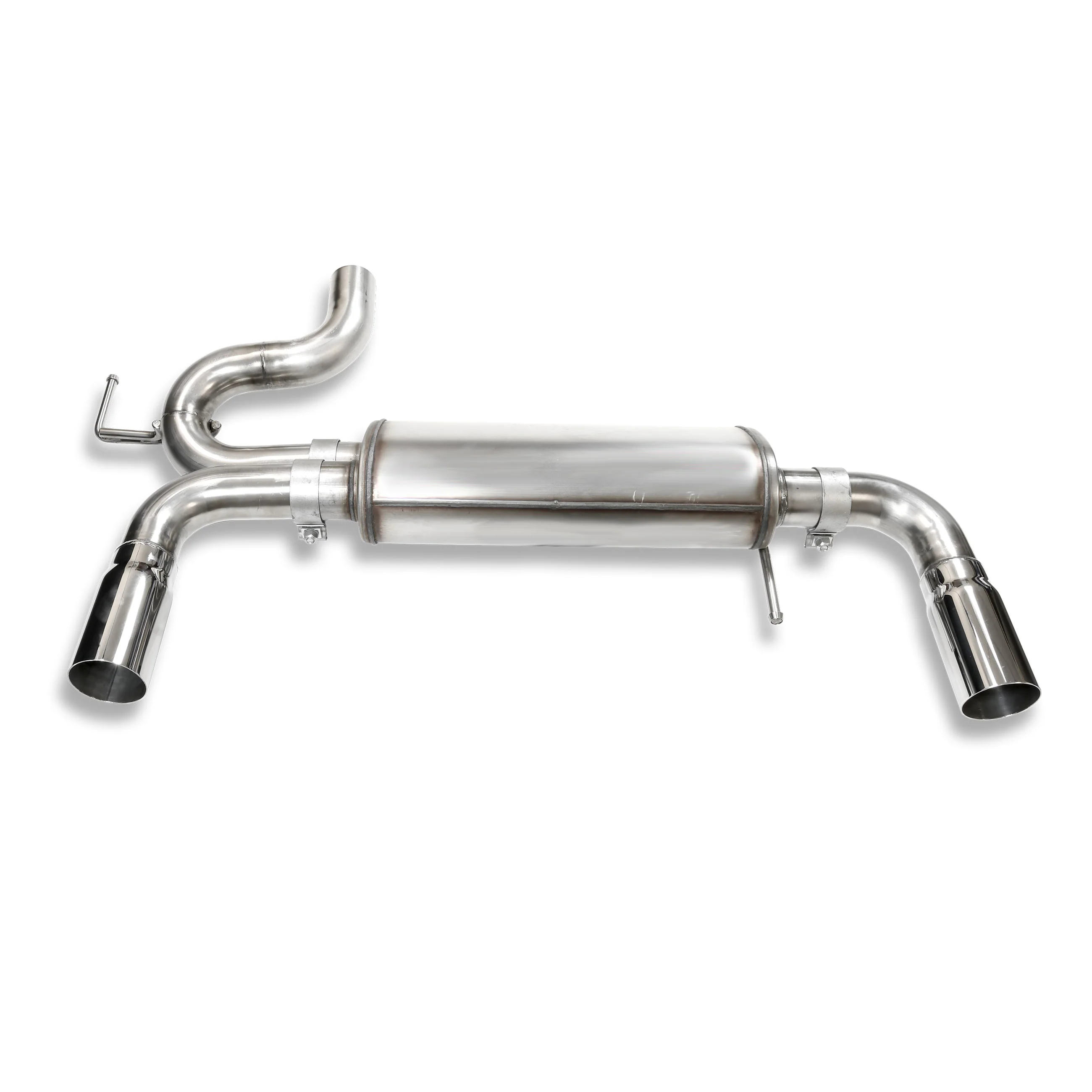 2021 Ford Bronco 2.3L 2.5" Stainless Steel Axle Back Exhaust System - Image 2