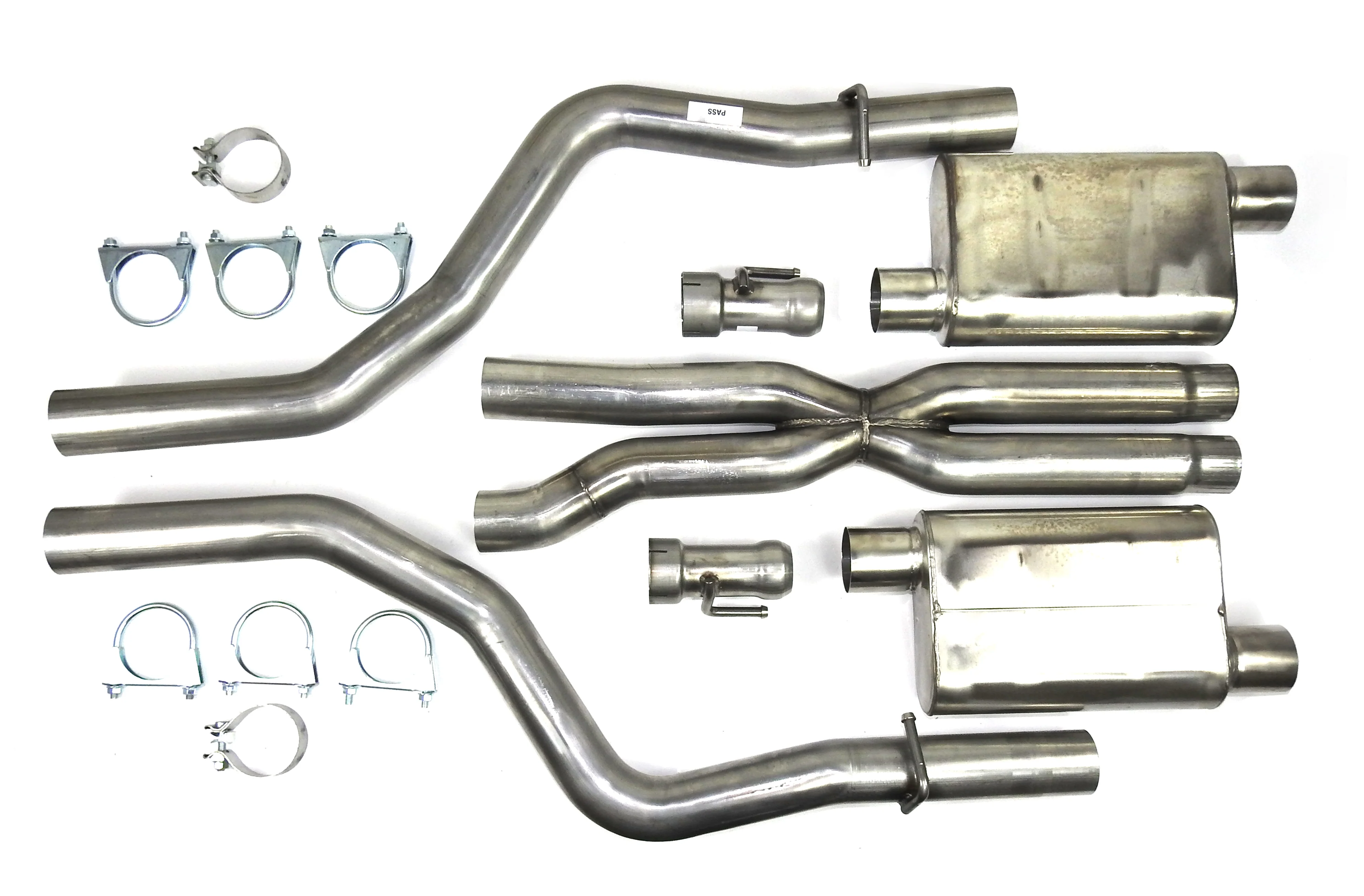 2015-23 Dodge Challenger SRT8/Hellcat 6.2L/6.4L 3" Stainless Steel Cat Back Exhaust System