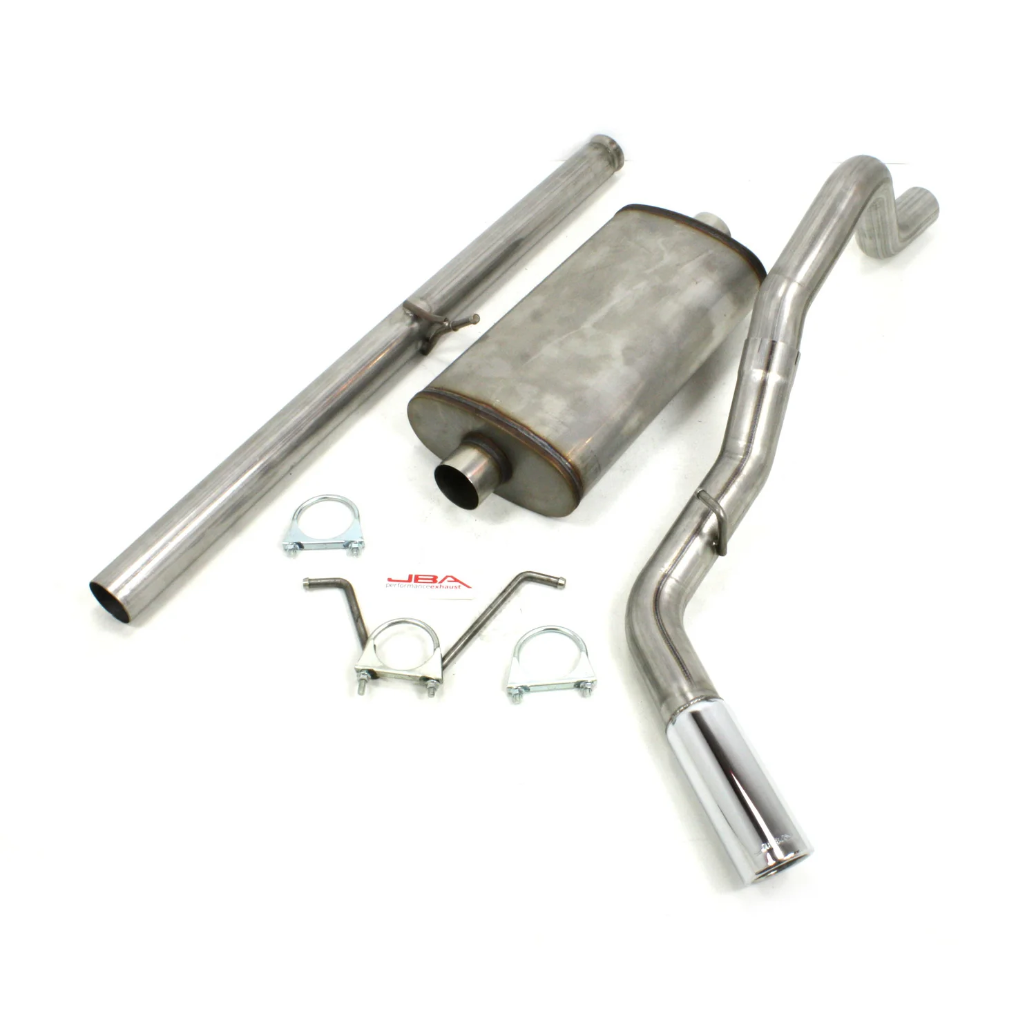 2014-19 Chevy Silverado 1500/GMC Sierra 1500 5.3L V8 Crew Cab/Extended Cab 3" Stainless Steel Cat Back Exhaust System