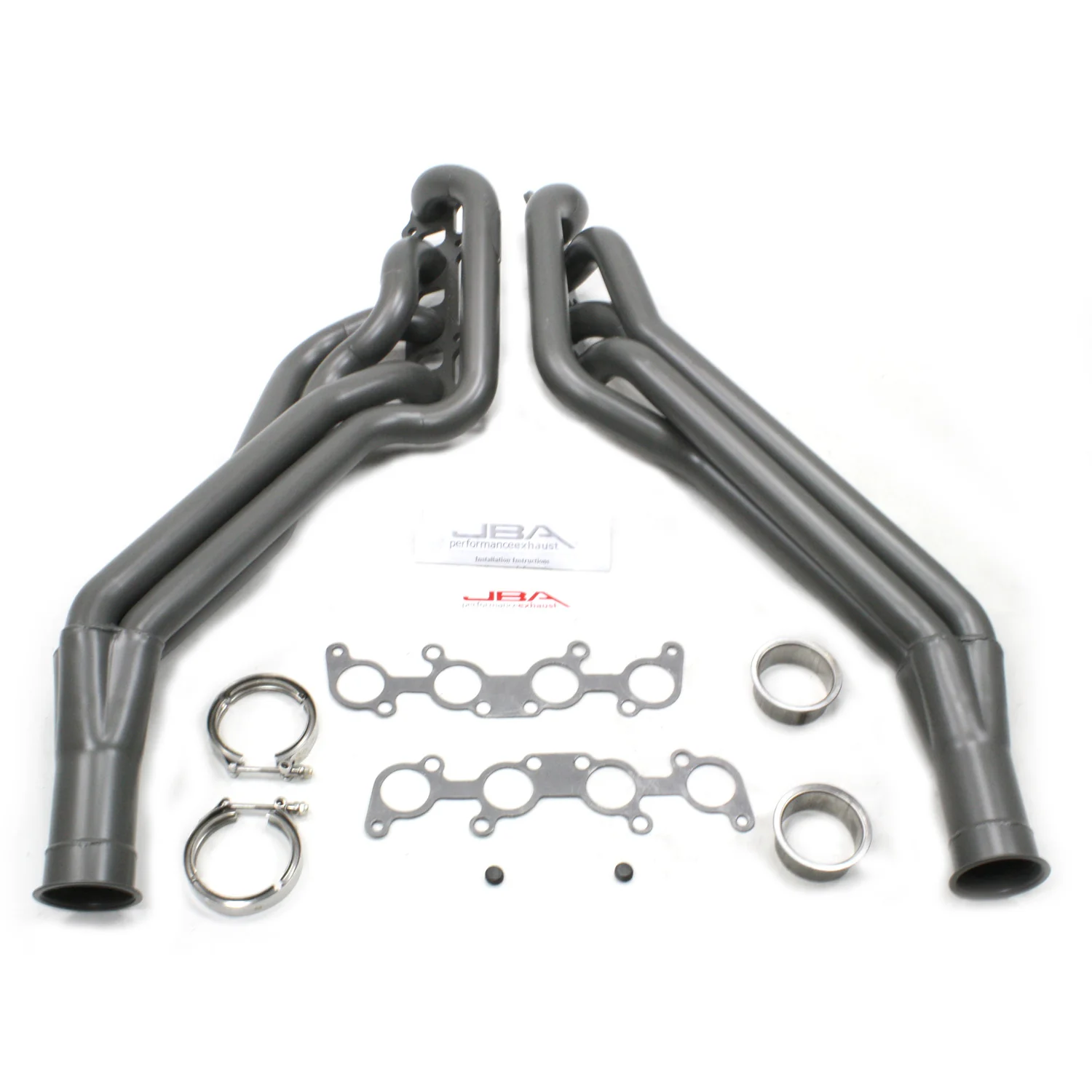 2011-14 Mustang 5.0 1 7/8" Stainless Steel Long Tube Header with Titanium Ceramic Coating