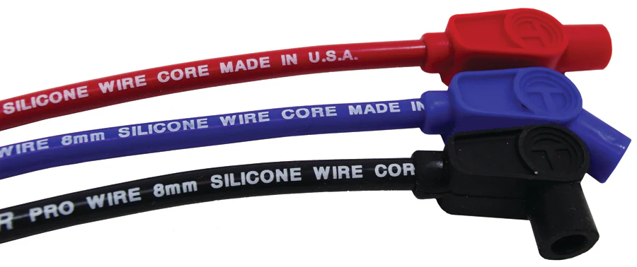 LS Engines Race Fit 8mm Spiro-Pro Spark Plug Wire Set with 9.5" Car Header Fitment (Available in 3 Colors) - Image 11