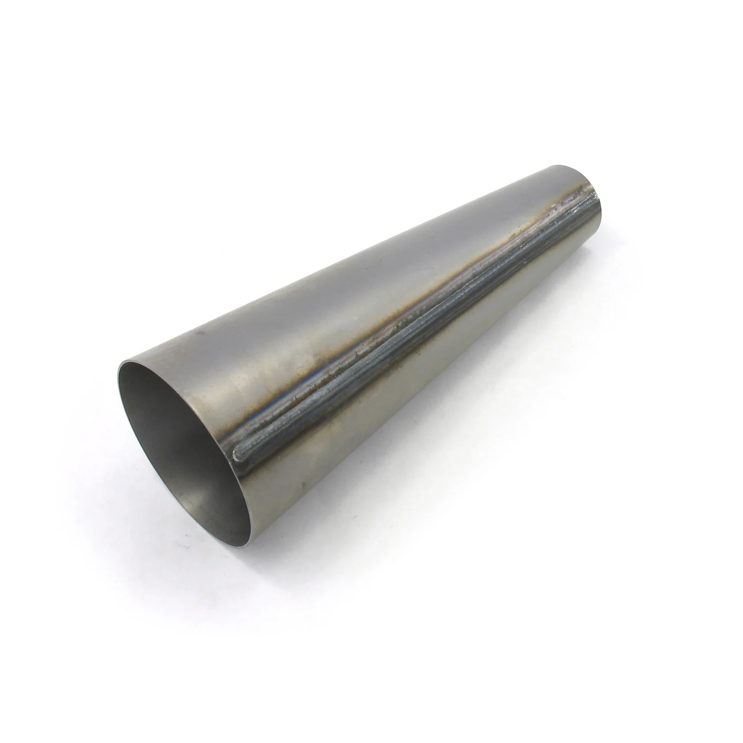 Megaphone Raw Steel Street Rod Exhaust Tip (Available in 3 Lengths) - Image 3