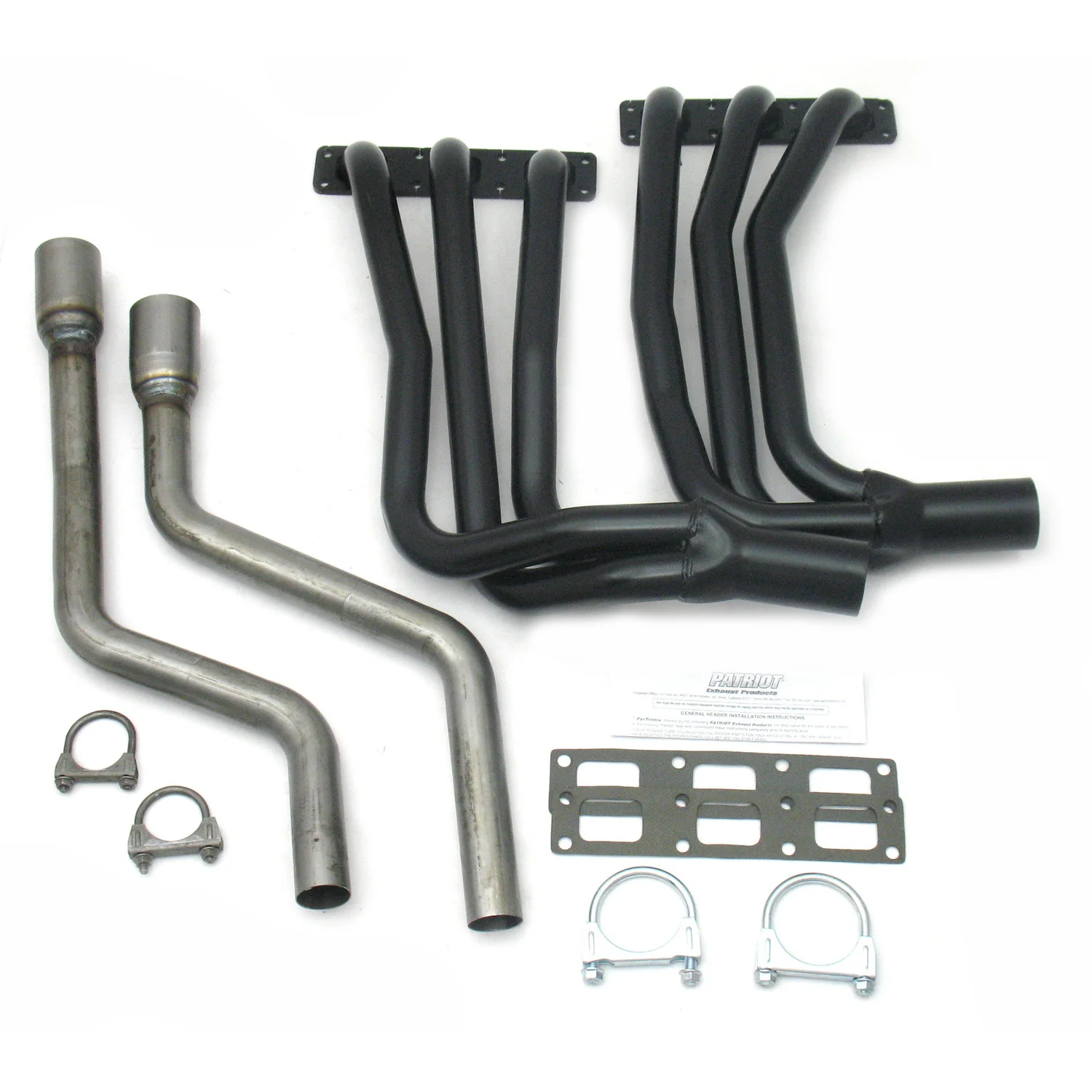 1961-71 Jaguar XKE 3.8L/4.2L 1 5/8" Classic Import Header with Hi-Temp Black Coating